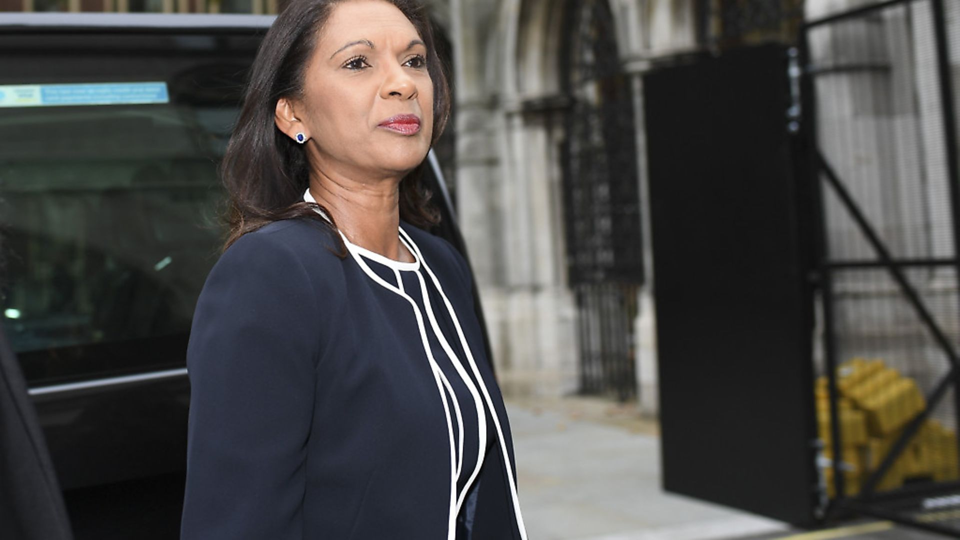 Businesswoman and lawyer Gina Miller arrives at the Royal Courts of Justice. (Photo by Alberto Pezzali/NurPhoto via Getty Images) - Credit: NurPhoto via Getty Images