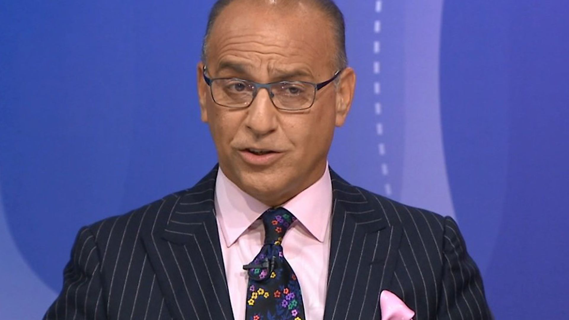 Dragon's Den star Theo Paphitis on Question Time. Photograph: BBC. - Credit: Archant