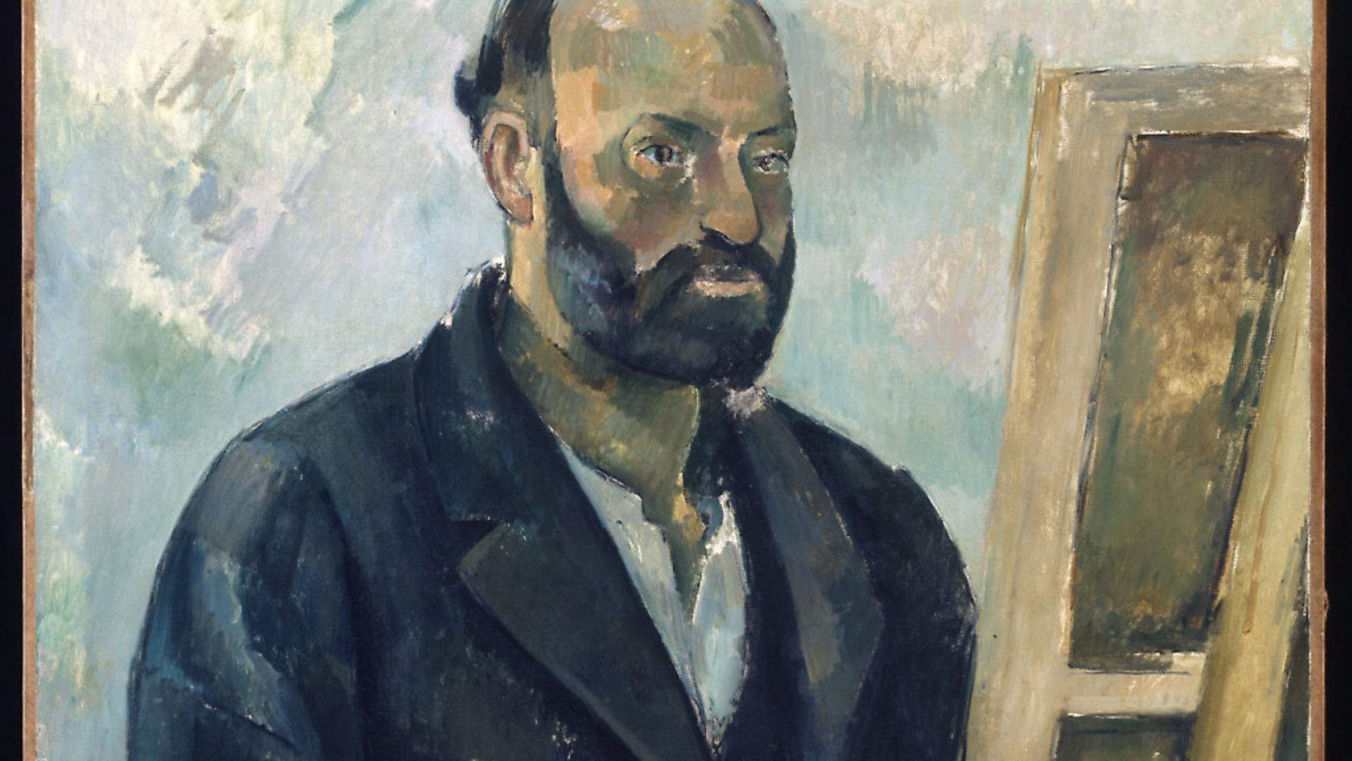 Authoritative Paul Cezanne's Self-Portait with Palette. Picture: Emil Buhrie - Credit: Archant