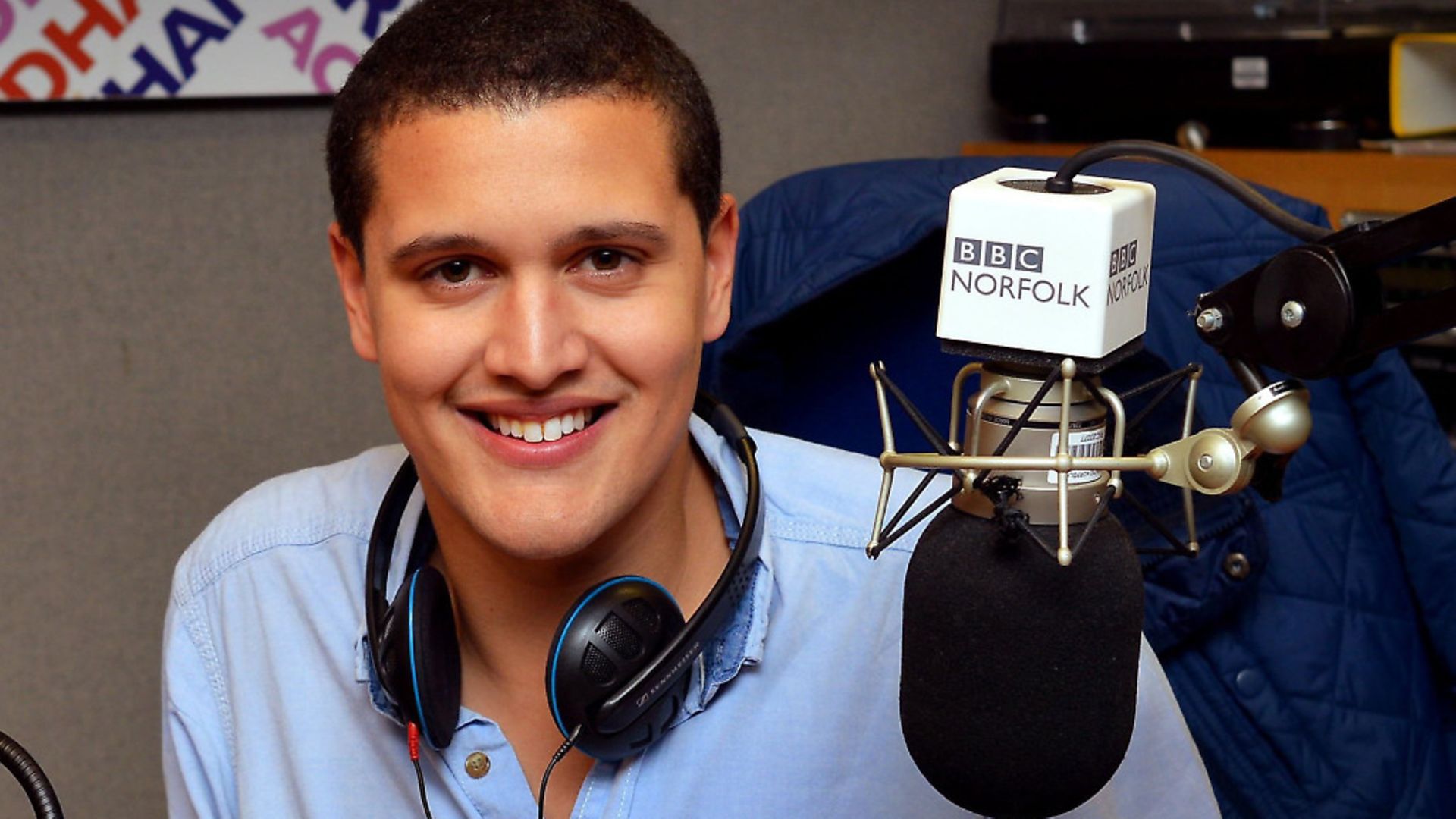 Nick Conrad at Radio Norfolk.  Photo: Bill Smith - Credit: Archant © 2012