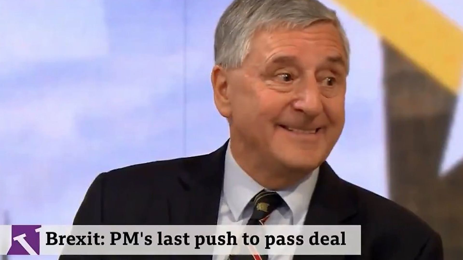 Jim Fitzpatrick on Victoria Derbyshire. Photograph: BBC. - Credit: Archant