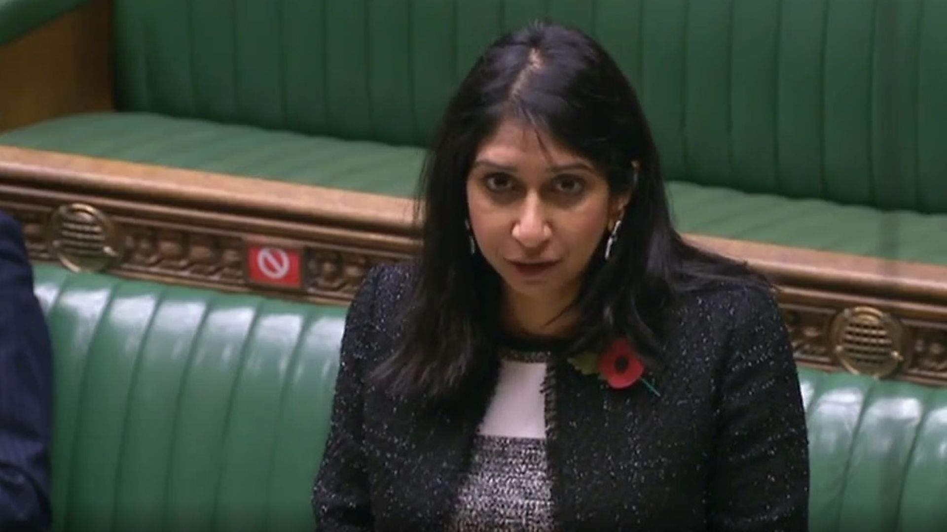 Suella Braverman in the House of Commons - Credit: Parliament Live