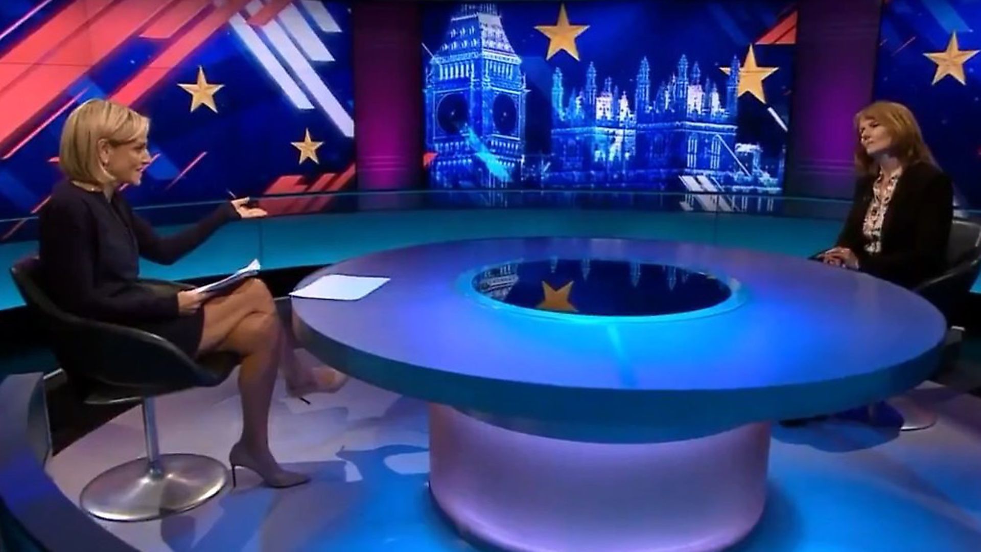 Paula Ferguson, the Lib Dem candidate for Winchester and Chandlers Ford, told BBC Newsnight the party will field a candidate against Labours Rosie Duffield as people should have a chance to vote for a Remain candidate. Photo: BBC - Credit: Archant