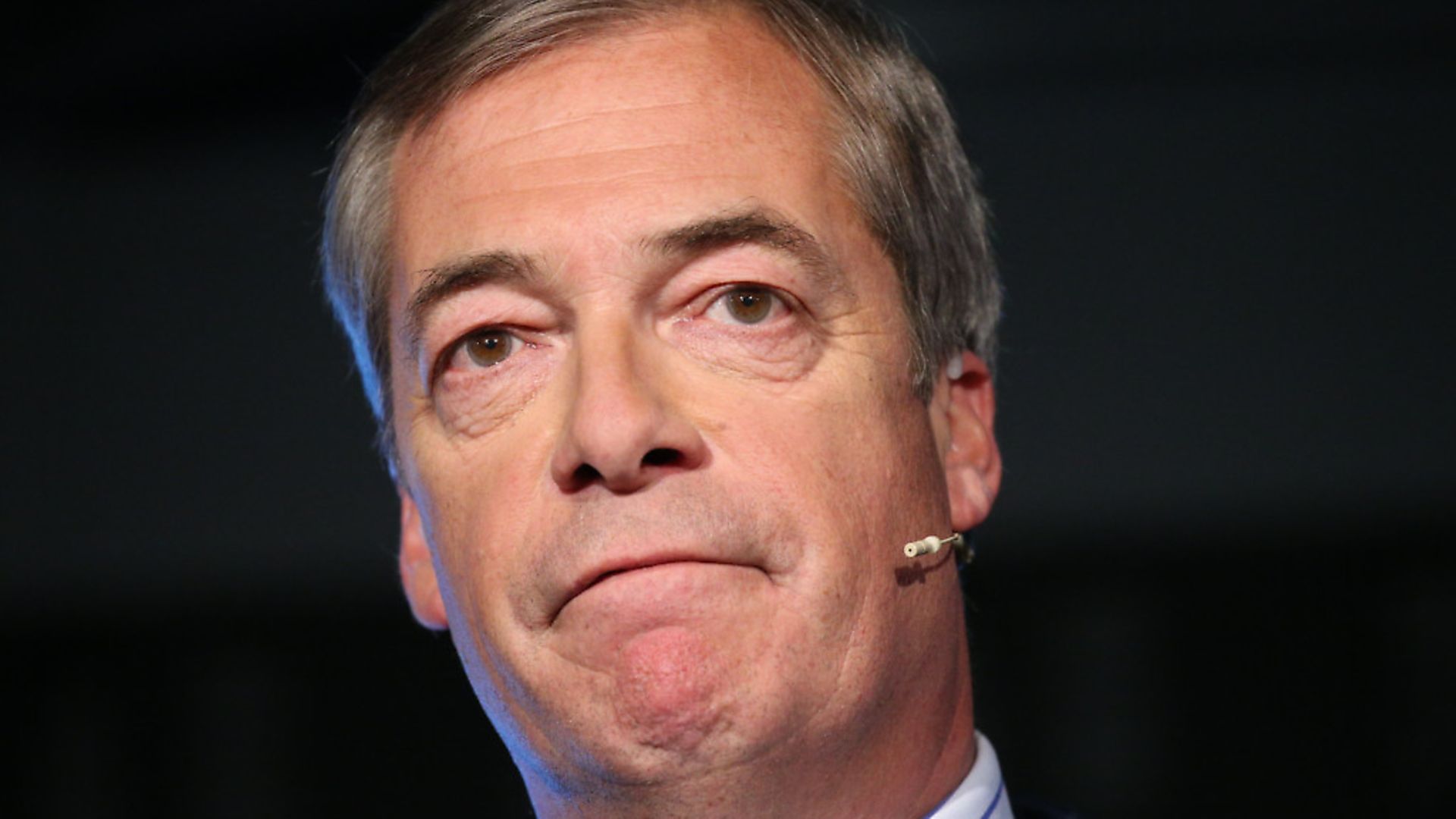 Leader of the Brexit Party Nigel Farage speaks during a Brexit Party event. Photograph: Jonathan Brady/PA. - Credit: PA Wire/PA Images