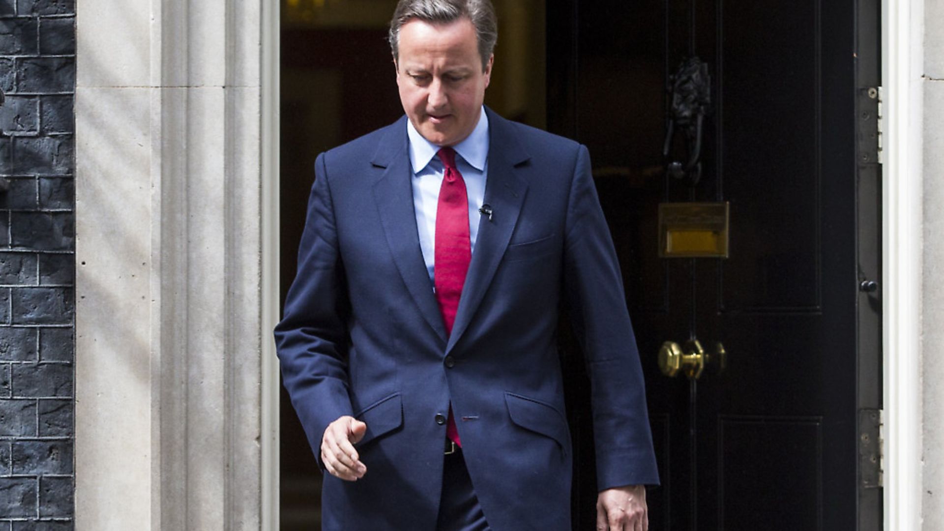 LONDON, ENGLAND - JULY 11: British Prime Minister David Cameron leaves Number 10 Downing Street before making a statement on July 11, 2016 in London, England. Mr Cameron has announced he will stand aside as Prime Minister after Andrea Leadsom's decision to pull out of the Conservative leadership contest now leaves Home Secretary Theresa May as the sole contender for the position of Prime Minister. (Photo by Jack Taylor/Getty Images) - Credit: Getty Images