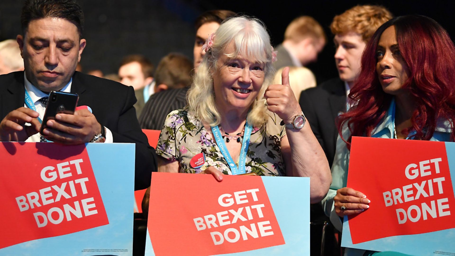 Tory activists campaign to 'get Brexit done'. Photo by Jeff J Mitchell/Getty Images. - Credit: Getty Images