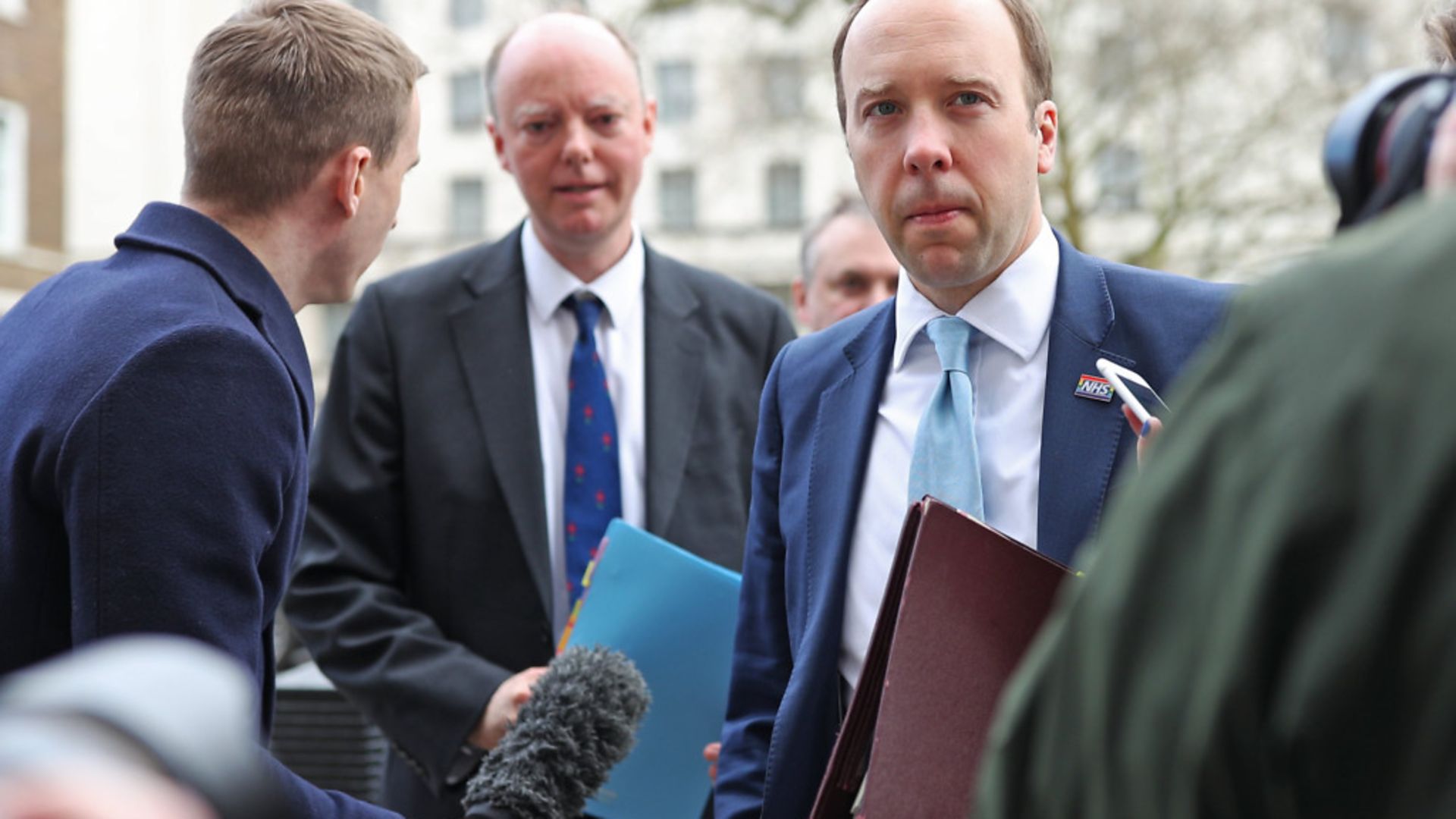 Health Secretary Matt Hancock (right) and Chief Medical Officer Chris Whitty - Credit: PA