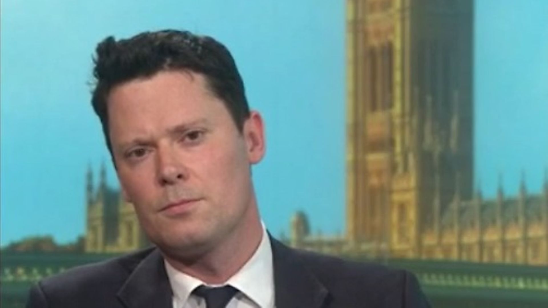 Alex Chalk on BBC's Politics Live - Credit: BBC