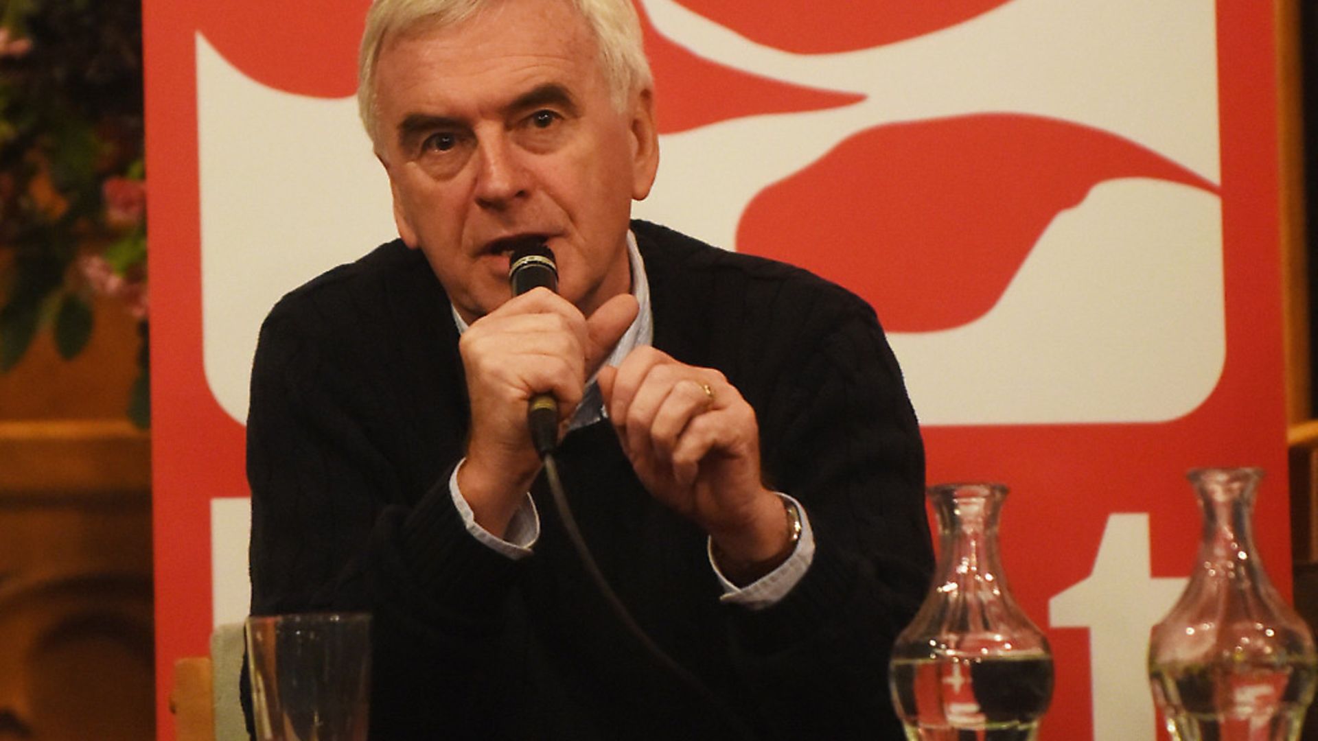 John McDonnell has said Jeremy Corbyn will be an 'honest broker' in any EU renegotiation, should Labour win the general election. Picture: IAN BURT - Credit: Archant