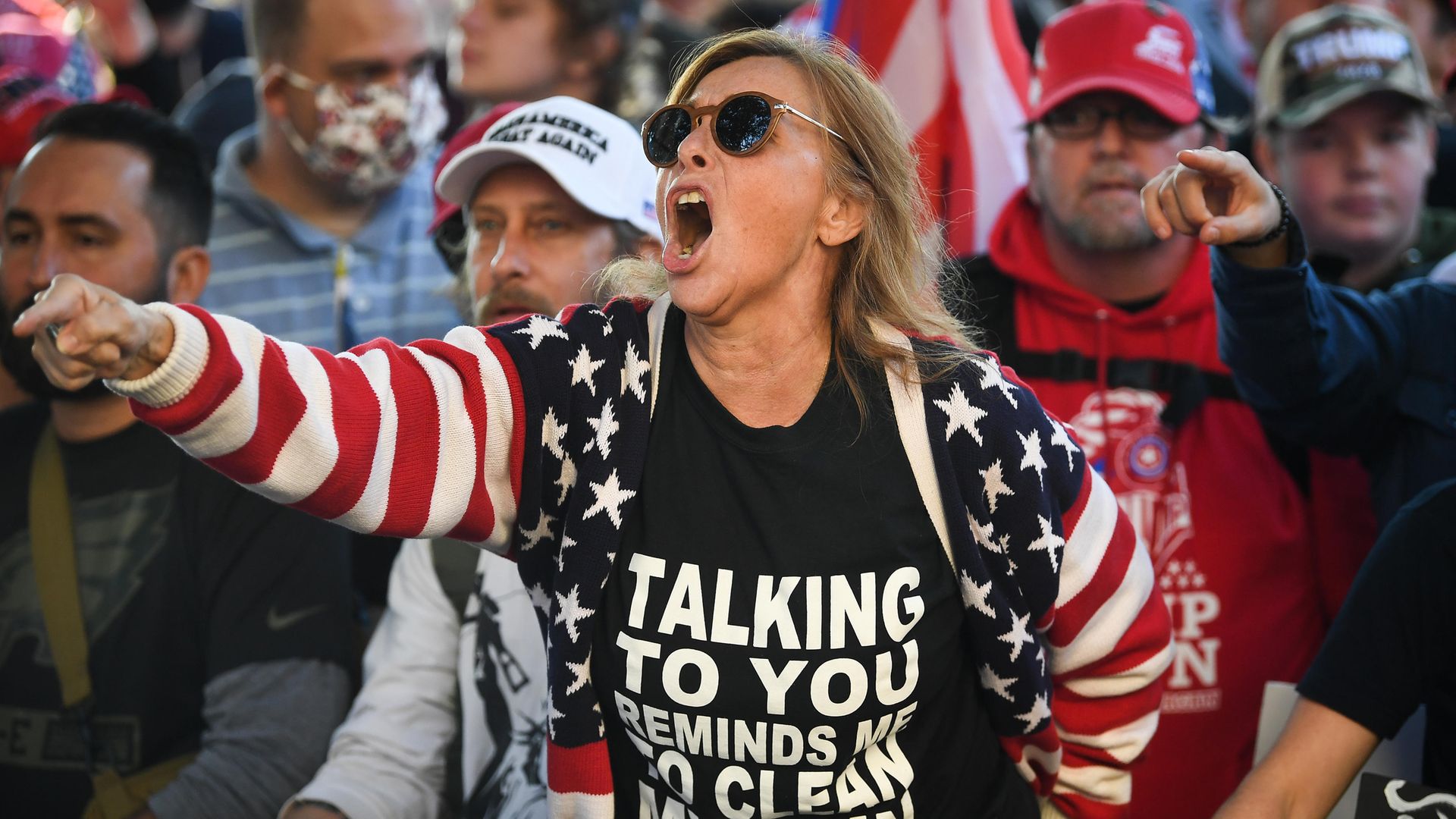Pro-Trump supporters storming the Capitol Building in Washington D.C - Credit: CQ-Roll Call, Inc via Getty Images
