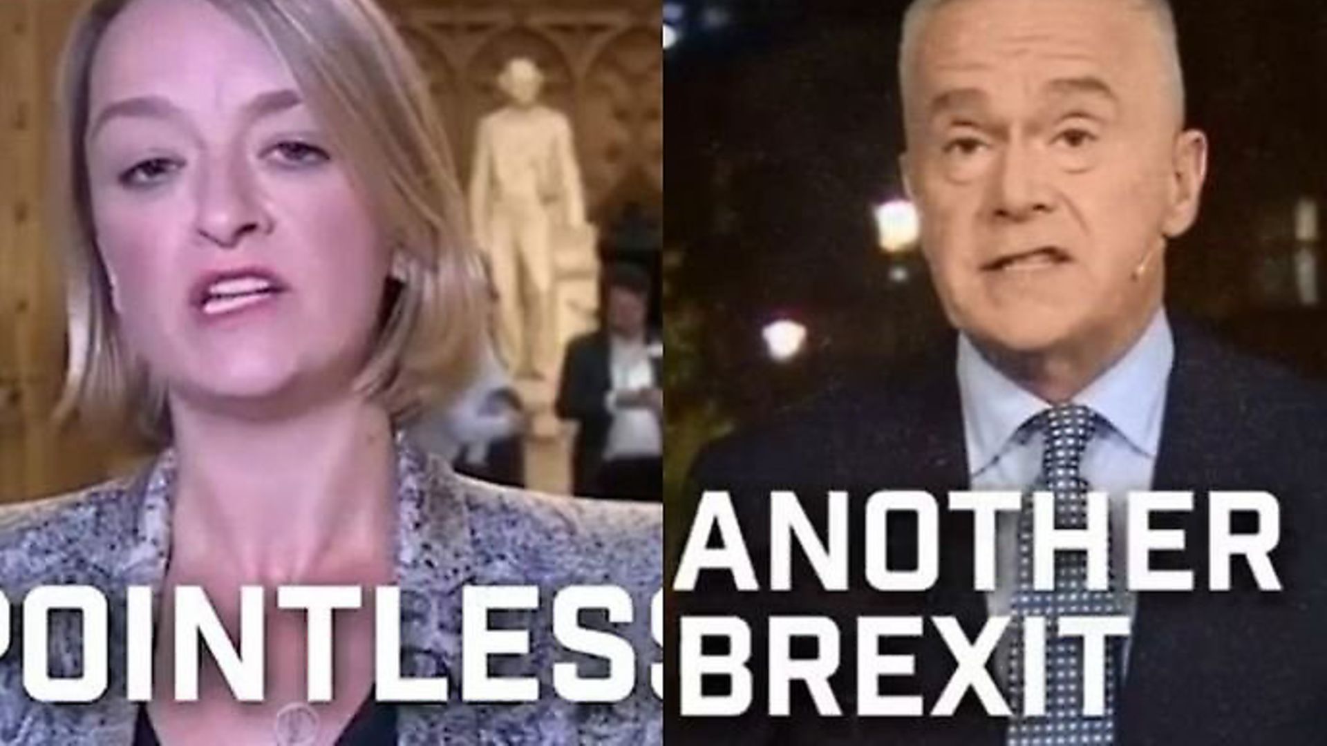 The edited footage of BBC News appeared in Tory Facebook adverts. Photograph: Tories/Facebook. - Credit: Archant
