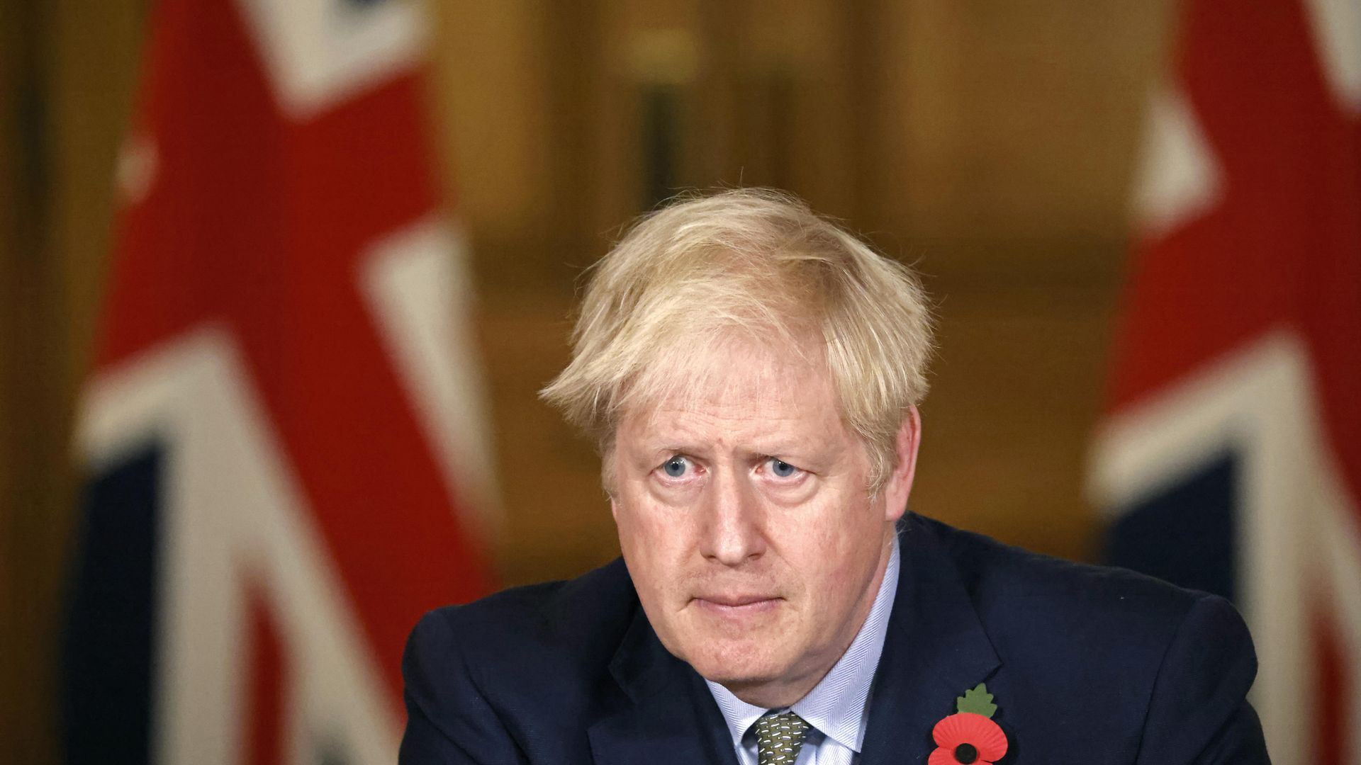 Prime Minister Boris Johnson during a media briefing in Downing Street, London, on coronavirus (COVID-19). - Credit: PA