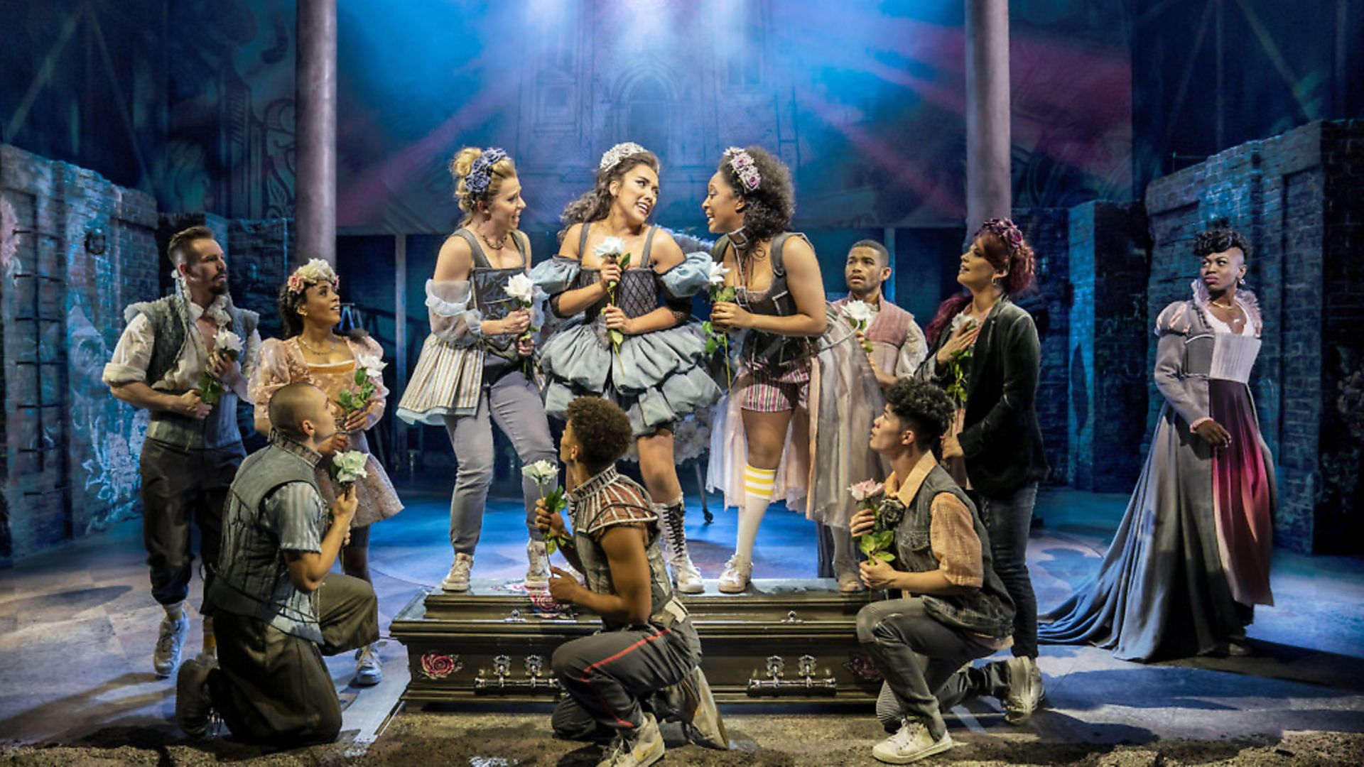 Tim Walker says '& juliet', at Shaftesbury Theatre in London, is let down by its lack of heart. Picture: Johan Persson - Credit: Archant