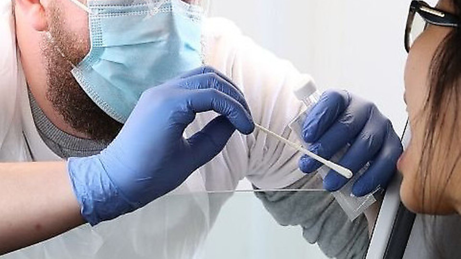 A coronavirus testing centre. Photograph: Andrew Milligan/PA Wire/PA Images - Credit: Archant