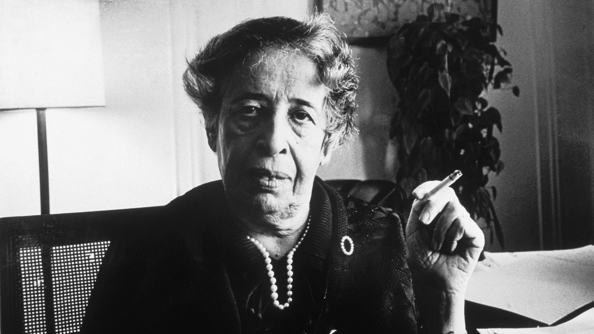 Hannah Arendt in 1972 - Credit: Getty Images
