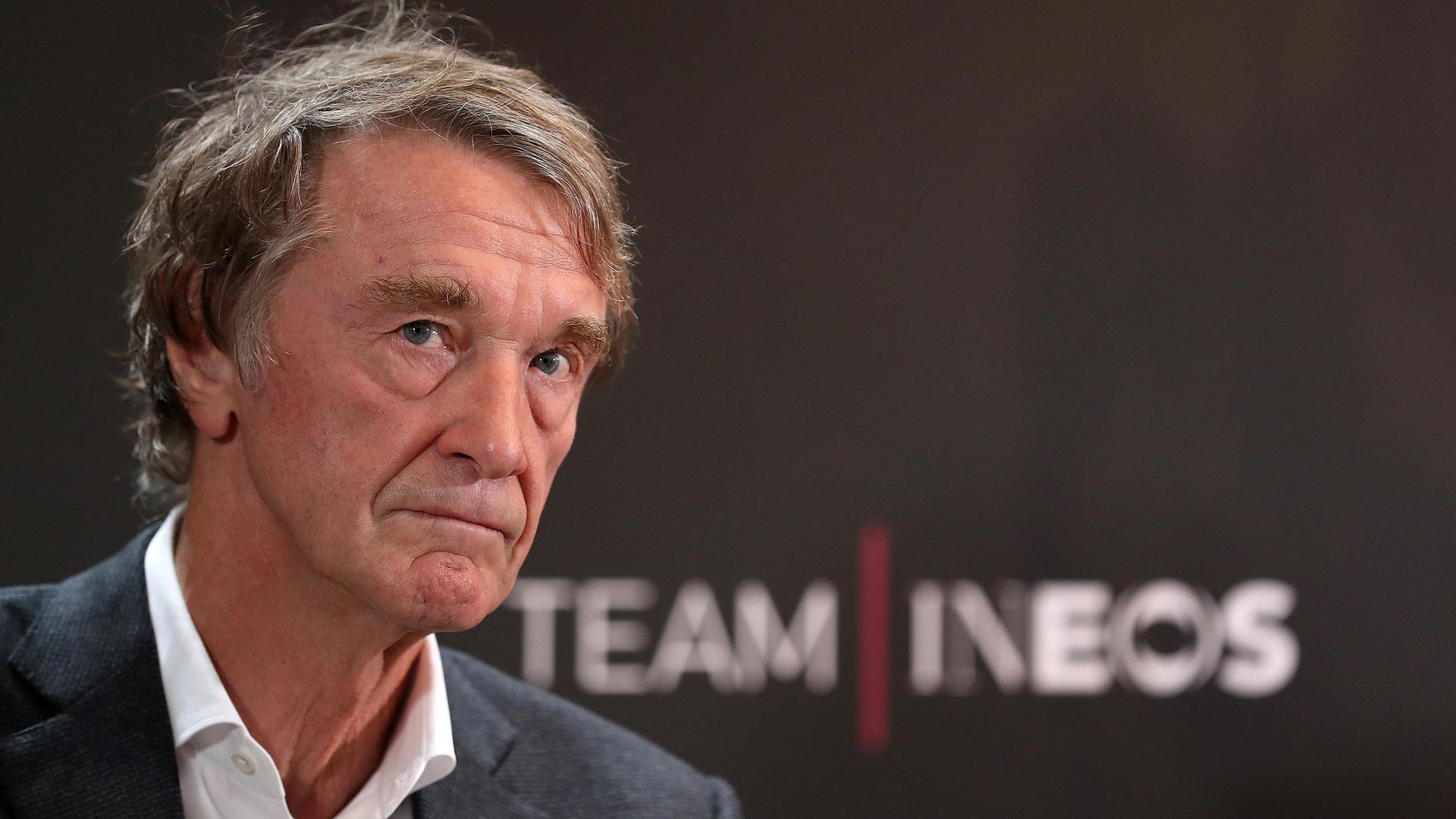 Team INEOS Owner Sir Jim Ratcliffe during a press conference to launch Team INEOS at The Fountaine Free in Linton, Yorkshire - Credit: PA