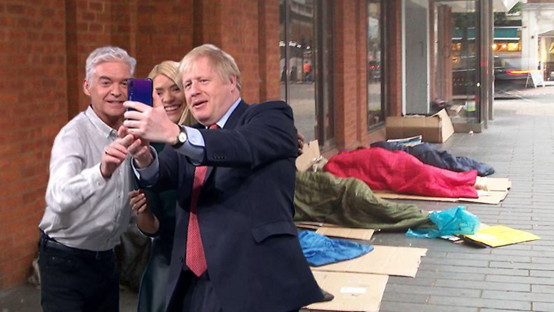 The This Morning presenters were criticised for having the opportunity to grill Boris Johnson, and instead going easy on the prime minister. Photo: Twitter - Credit: Archant