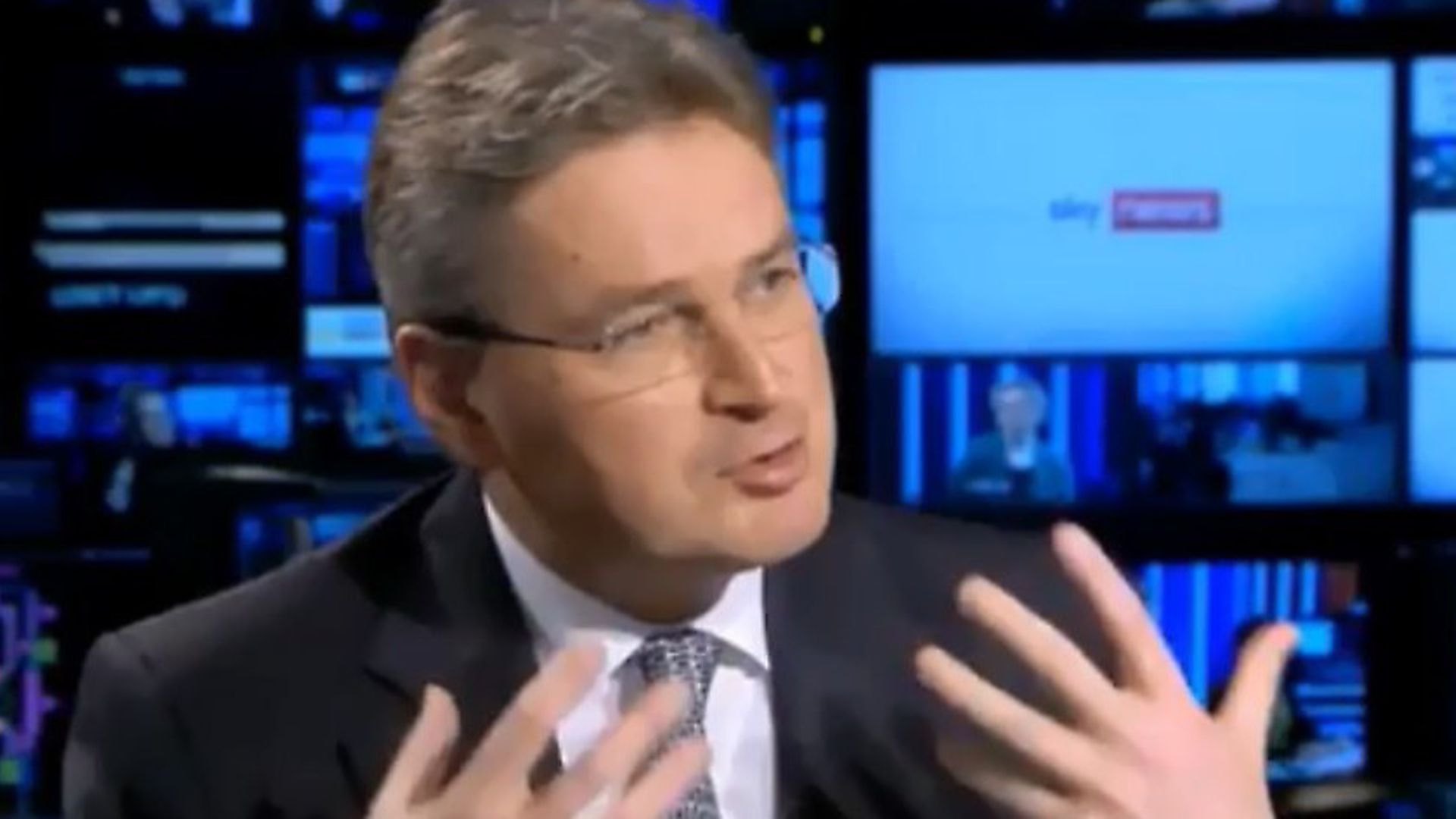 Brexiteer MP Daniel Kawczynski. Photograph: Sky News. - Credit: Archant