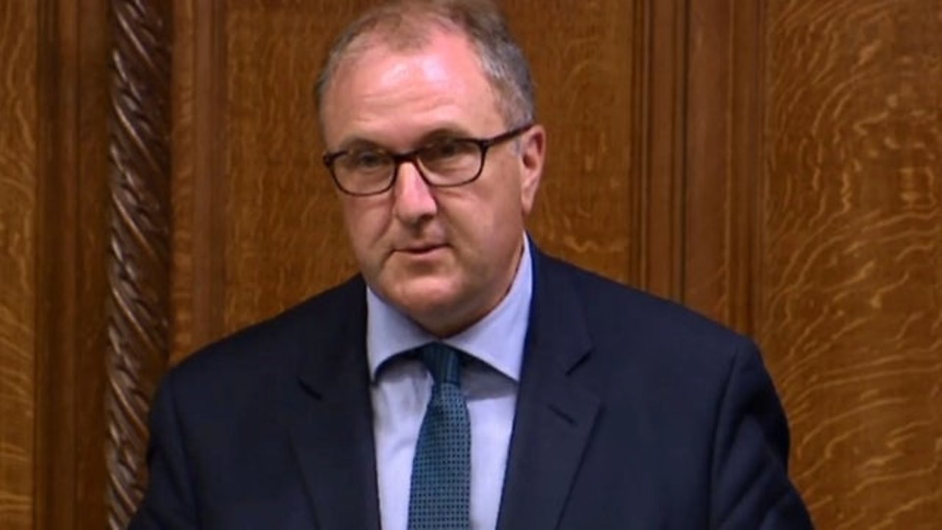 Simon Hoare MP in the House of Commons - Credit: Parliament TV