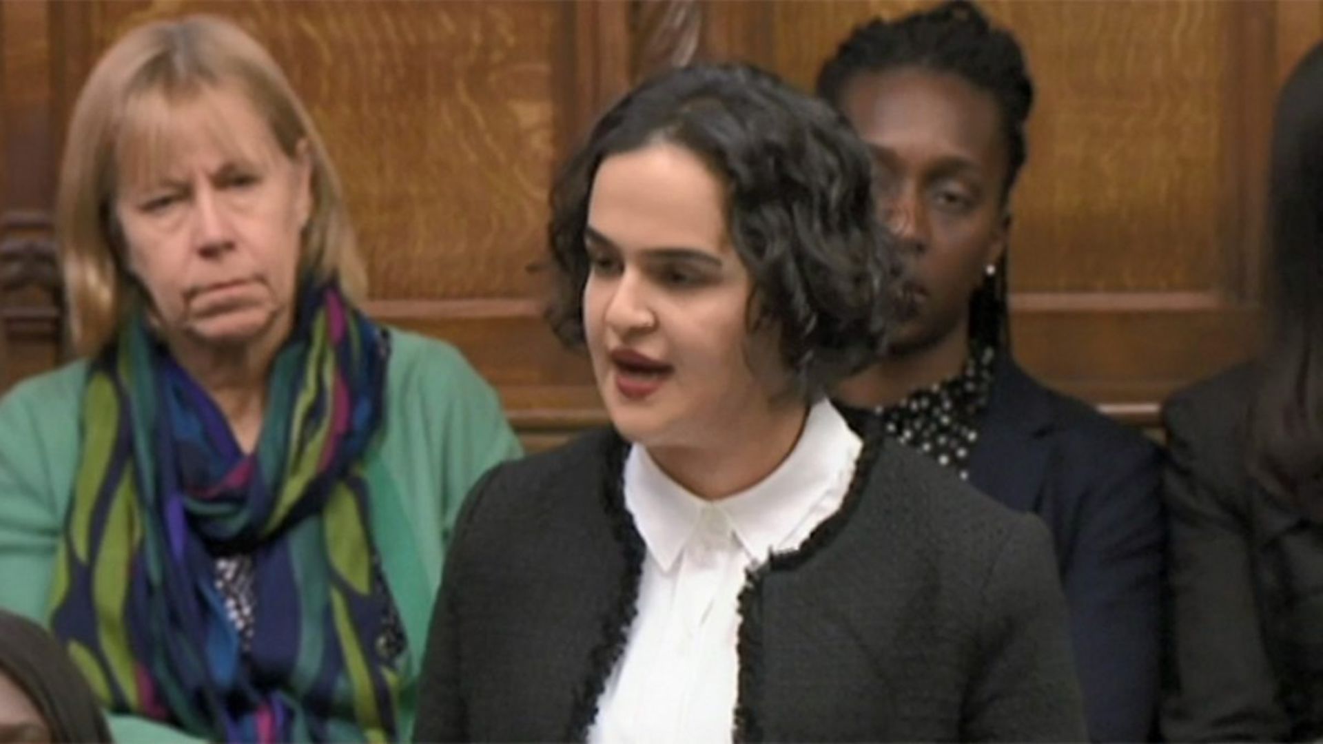 Nadia Whittome in the House of Commons - Credit: Parliament Live