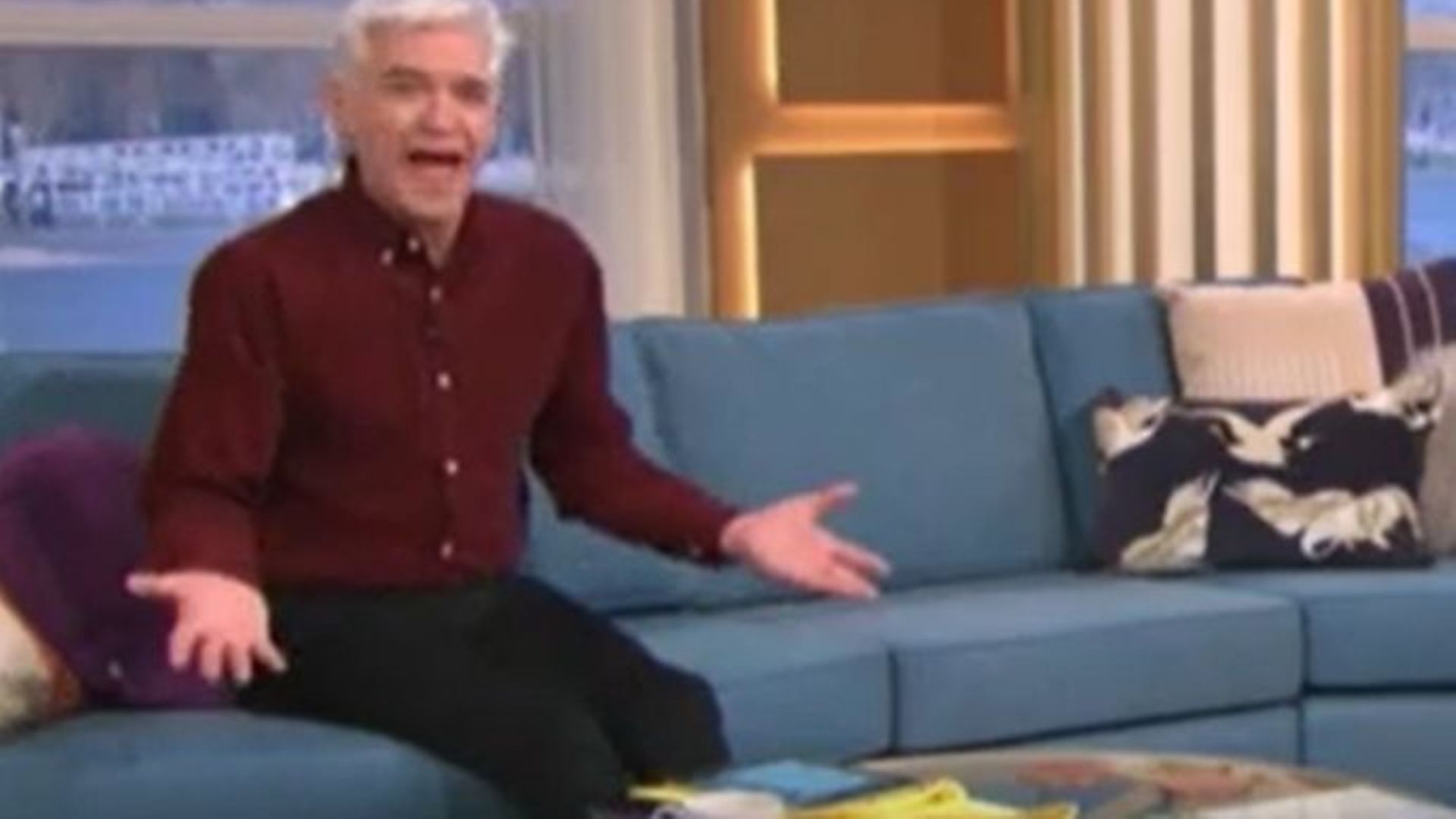 Phillip Schofield on ITV's This Morning - Credit: ITV