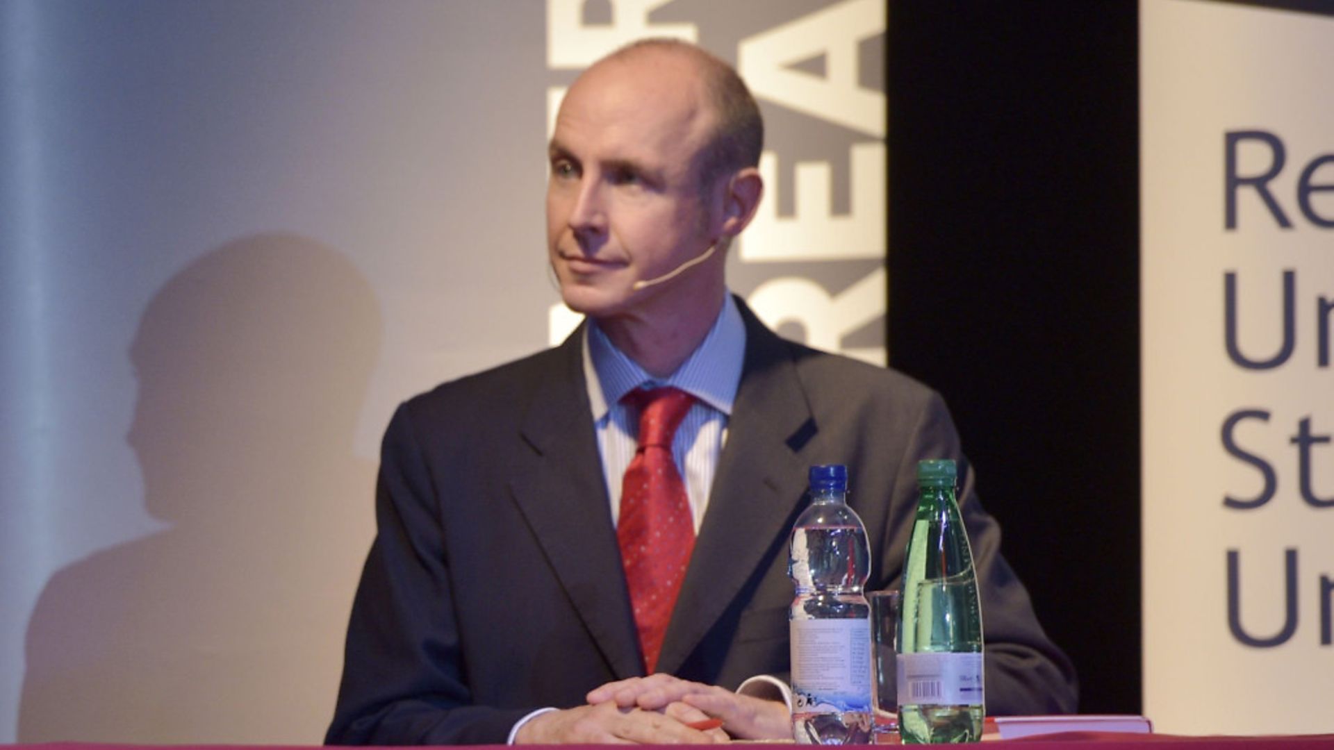 Tory peer and former MEP Daniel Hannan during an EU referendum debate at the University of Reading - Credit: Ben Birchall/PA