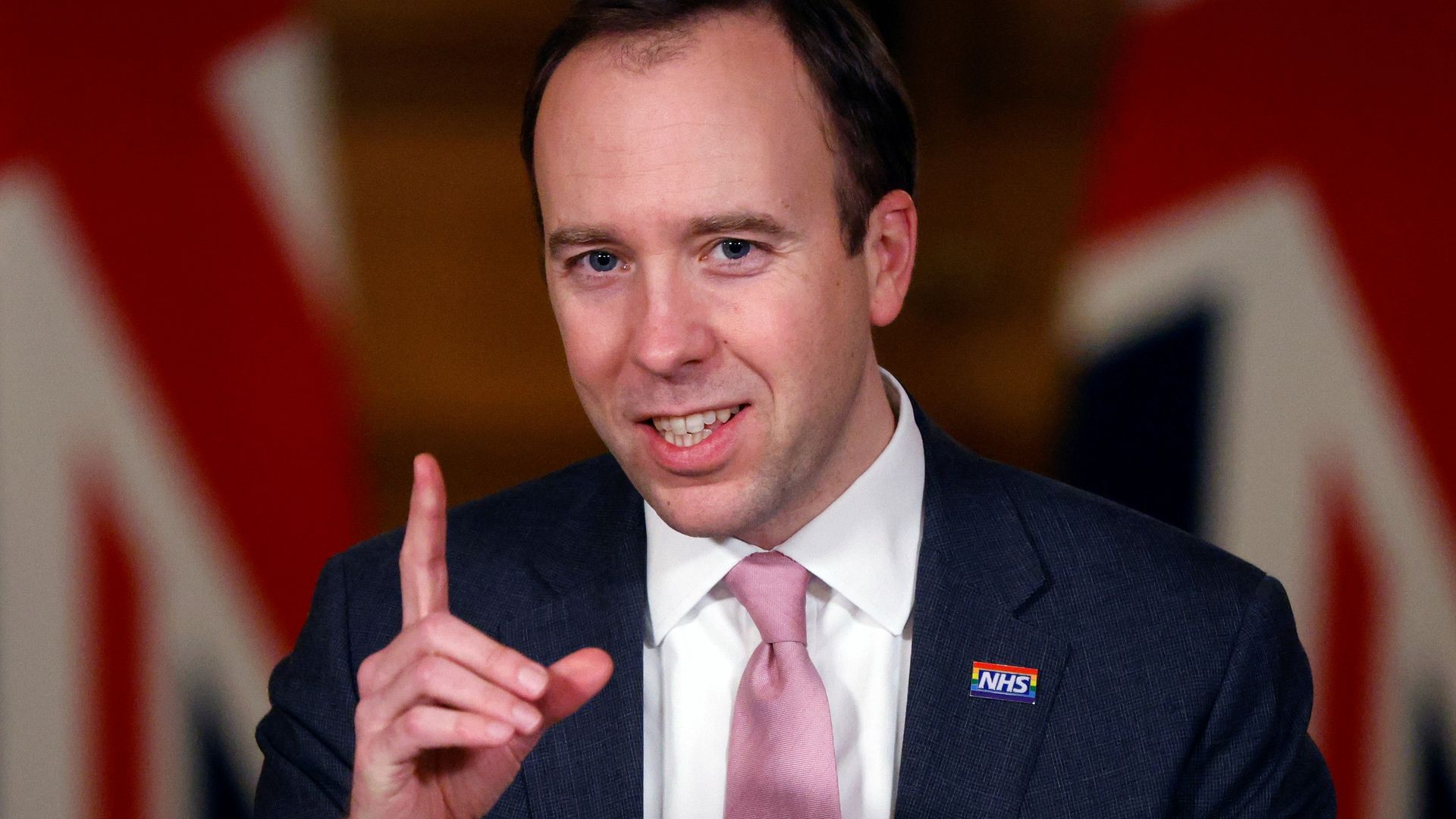 Health Secretary Matt Hancock during a media briefing on coronavirus (COVID-19) in Downing Street - Credit: PA