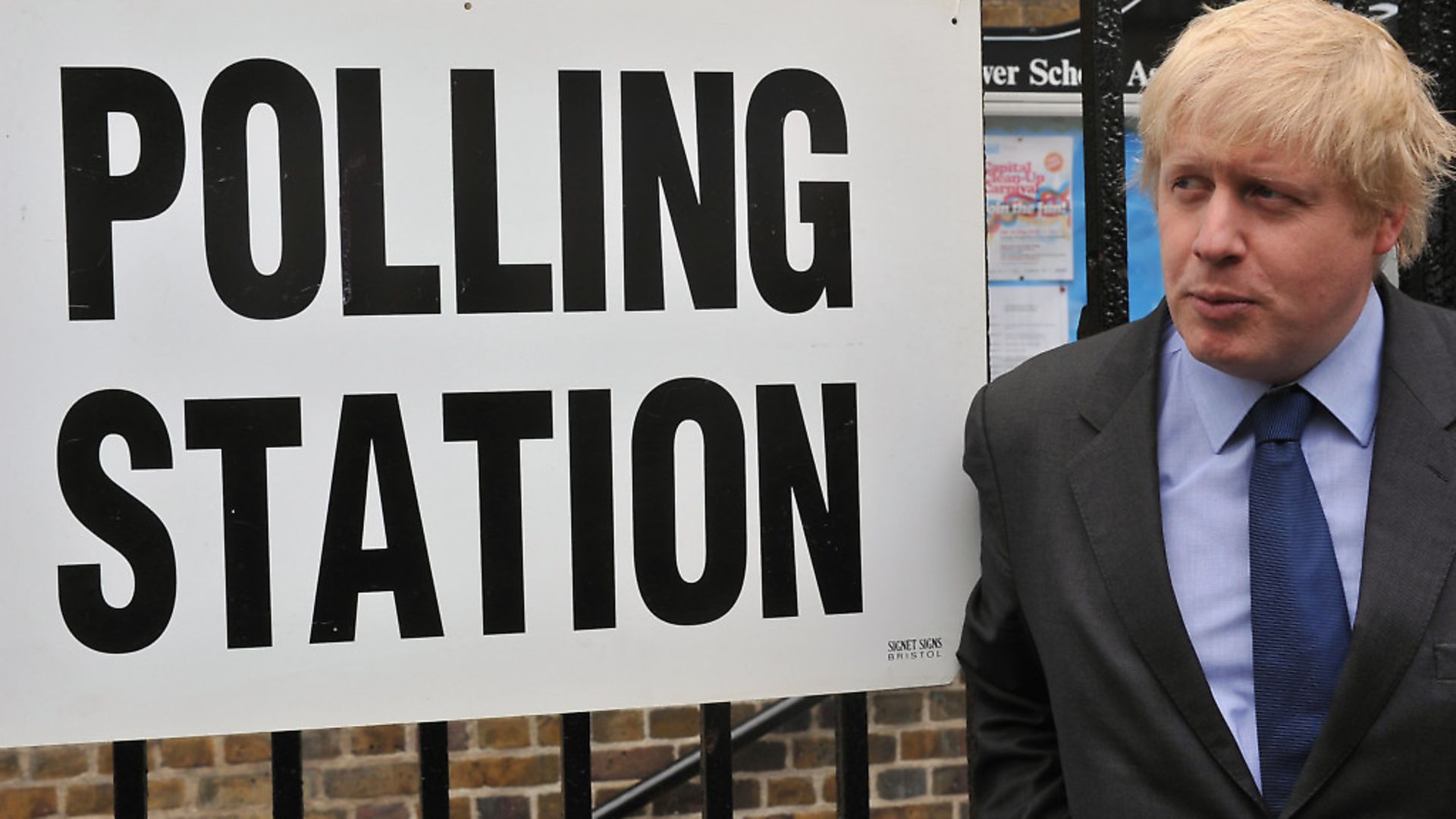 Boris Johnson leaves a polling station after casting his vote in an election. Photograph: Ian Nicholson/PA. - Credit: PA