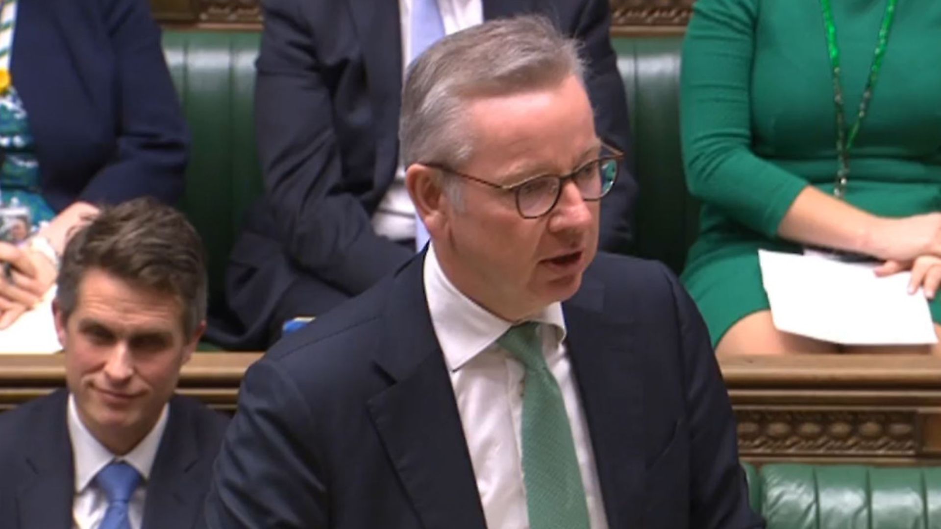 Minister for the Cabinet Office Michael Gove responds after Labour leader Jeremy Corbyn asked an Urgent Question in the House of Commons. Photograph: PA Wire. - Credit: PA