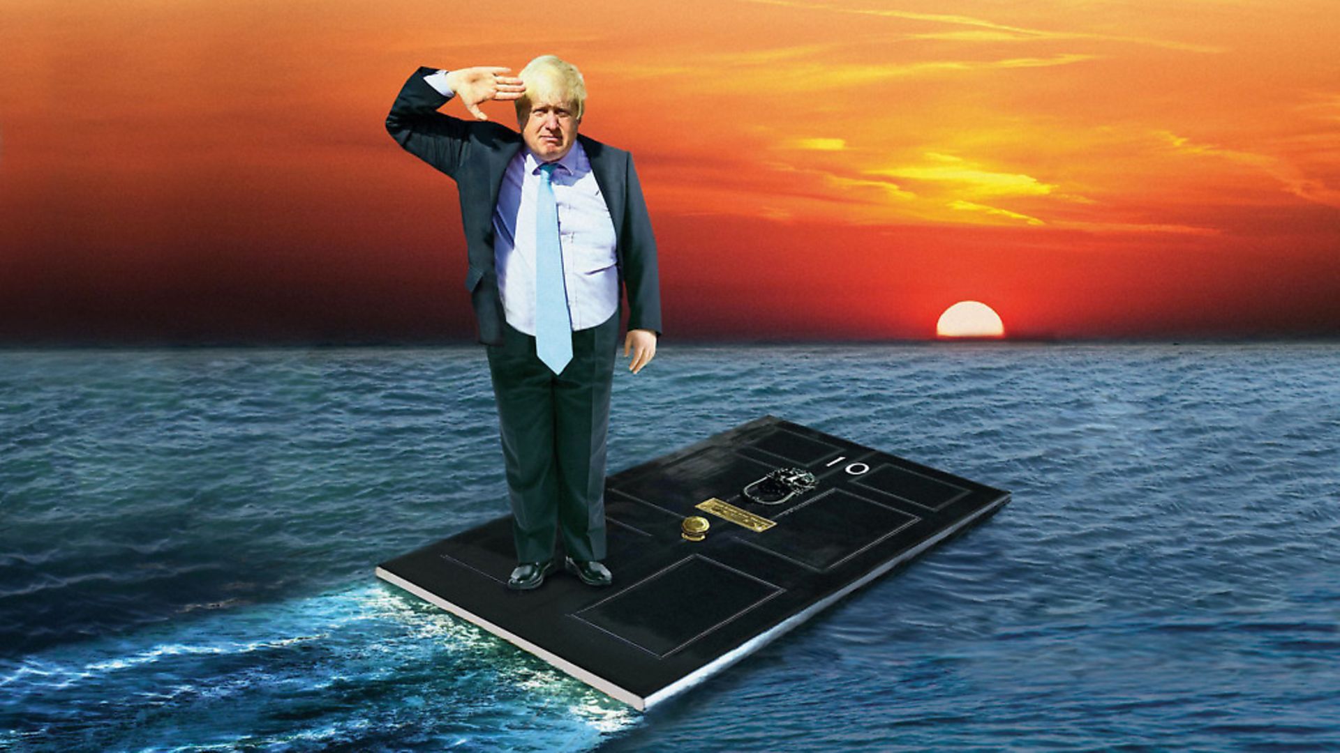 Boris Johnson's response to the floods was considered cowardly. Illustration: Chris The Barker/PA. - Credit: Archant