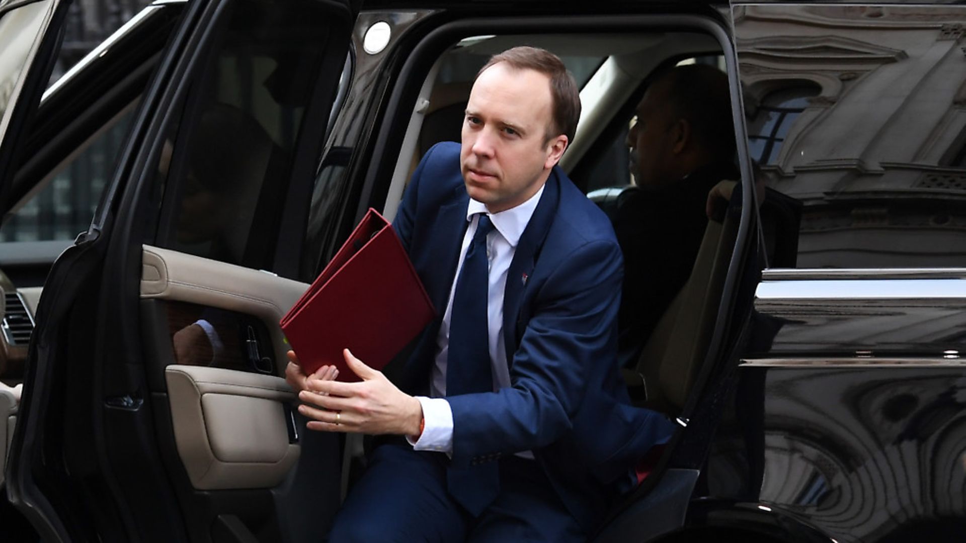 Health Secretary Matt Hancock arrives in Downing Street, London, ahead of a meeting of the government's emergency committee Cobra to discuss coronavirus. Photograph: Stefan Rousseau/PA Wire. - Credit: PA
