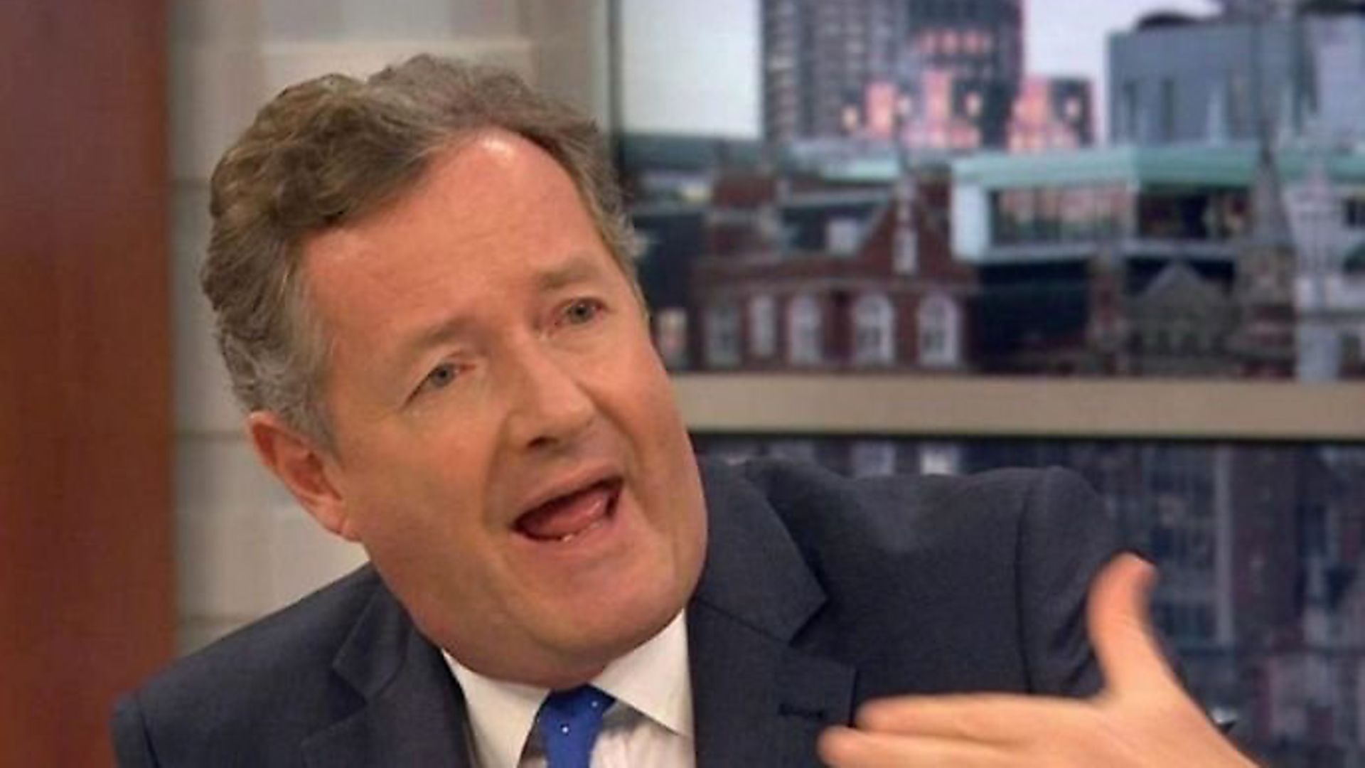 Piers Morgan appears on ITV's Good Morning Britain. Photograph: ITV. - Credit: Archant