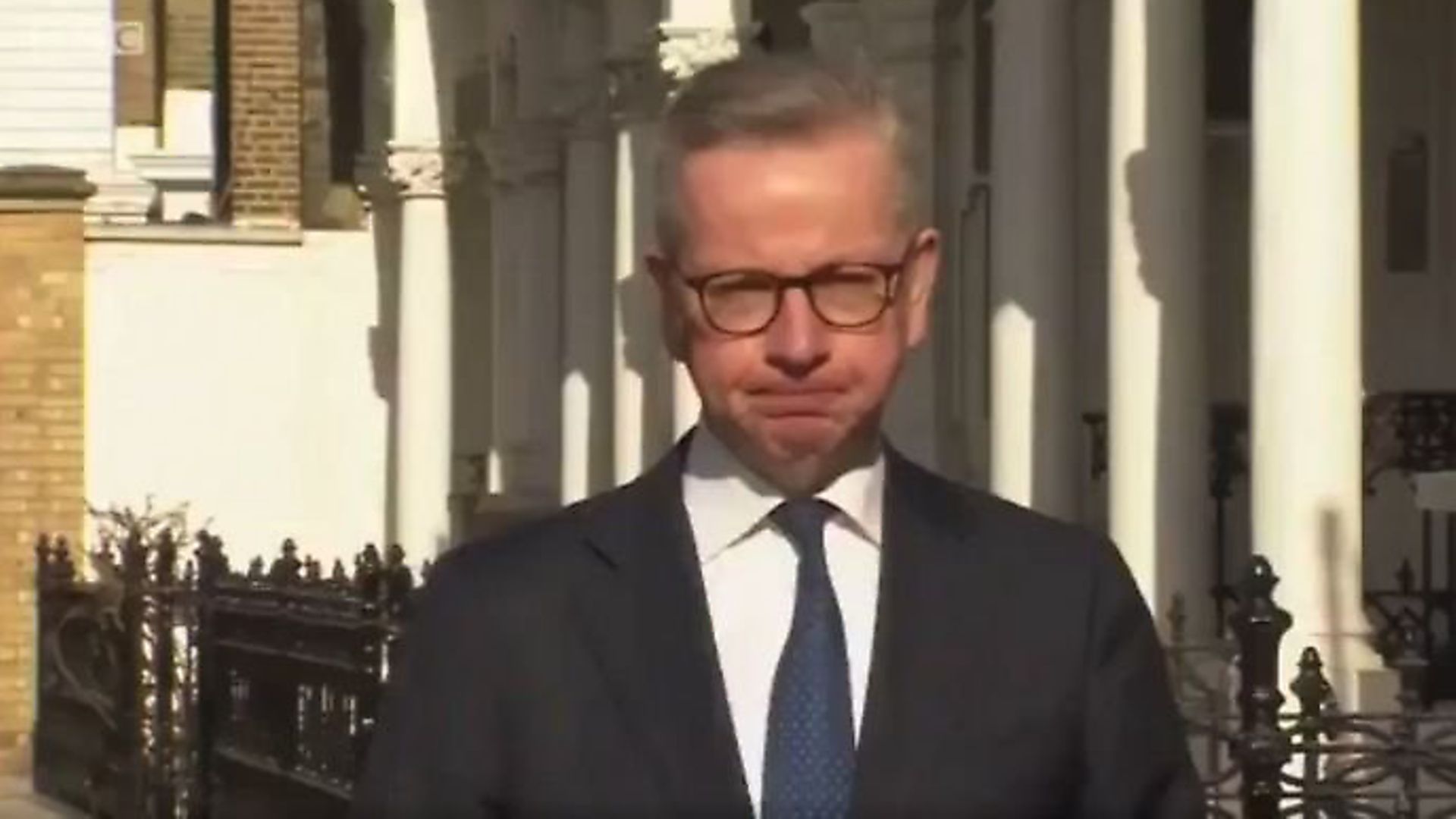 Michael Gove appears on the BBC's Andrew Marr show. Photograph: BBC. - Credit: Archant