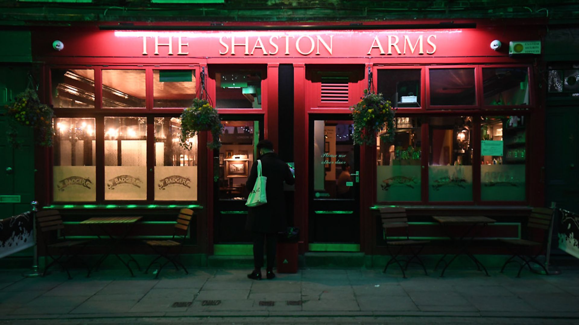 A near empty pub in London. Photograph: Kirsty O' Connor/PA. - Credit: PA