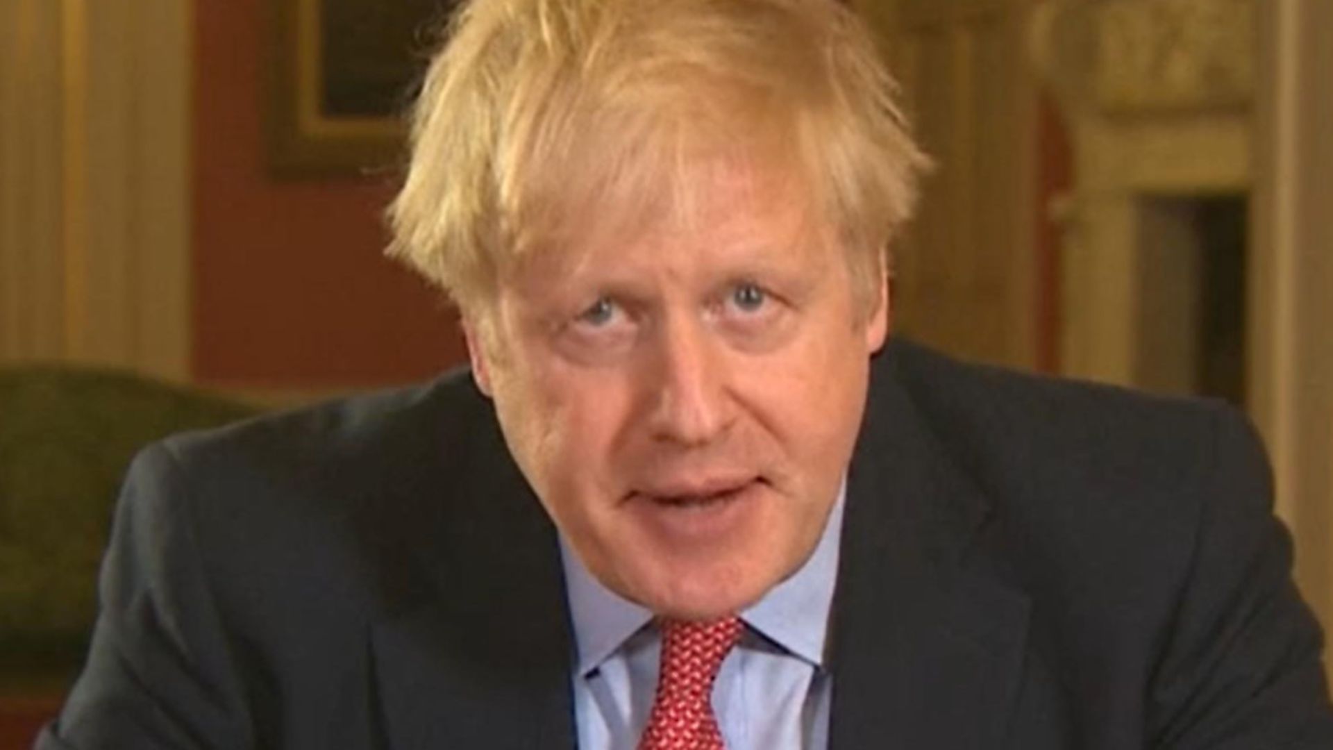 Screen grab of Prime Minister Boris Johnson addressing the nation from 10 Downing Street, London, as he placed the UK on lockdown as the Government seeks to stop the spread of coronavirus (COVID-19). Picture: PA Video - Credit: PA