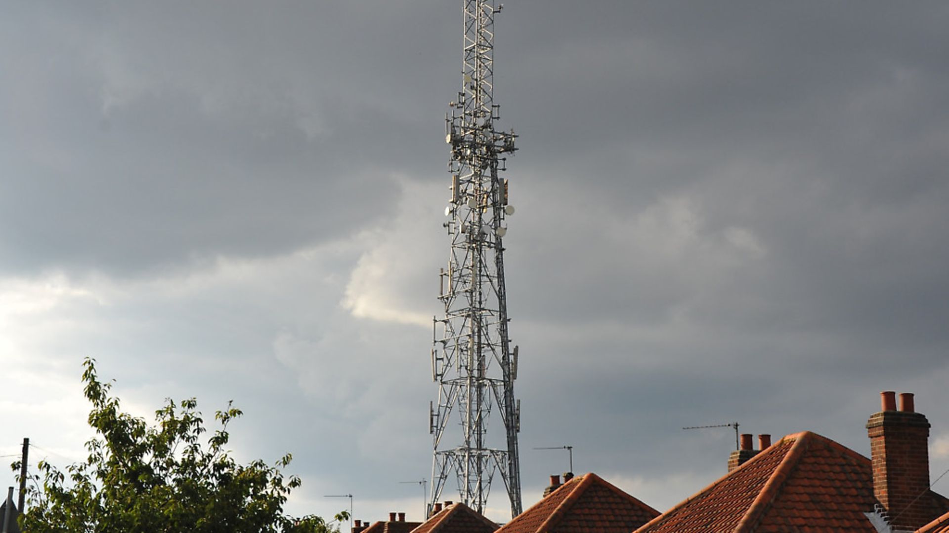 A communications mast in Norwich. Picture: Archant. - Credit: Archant Norfolk