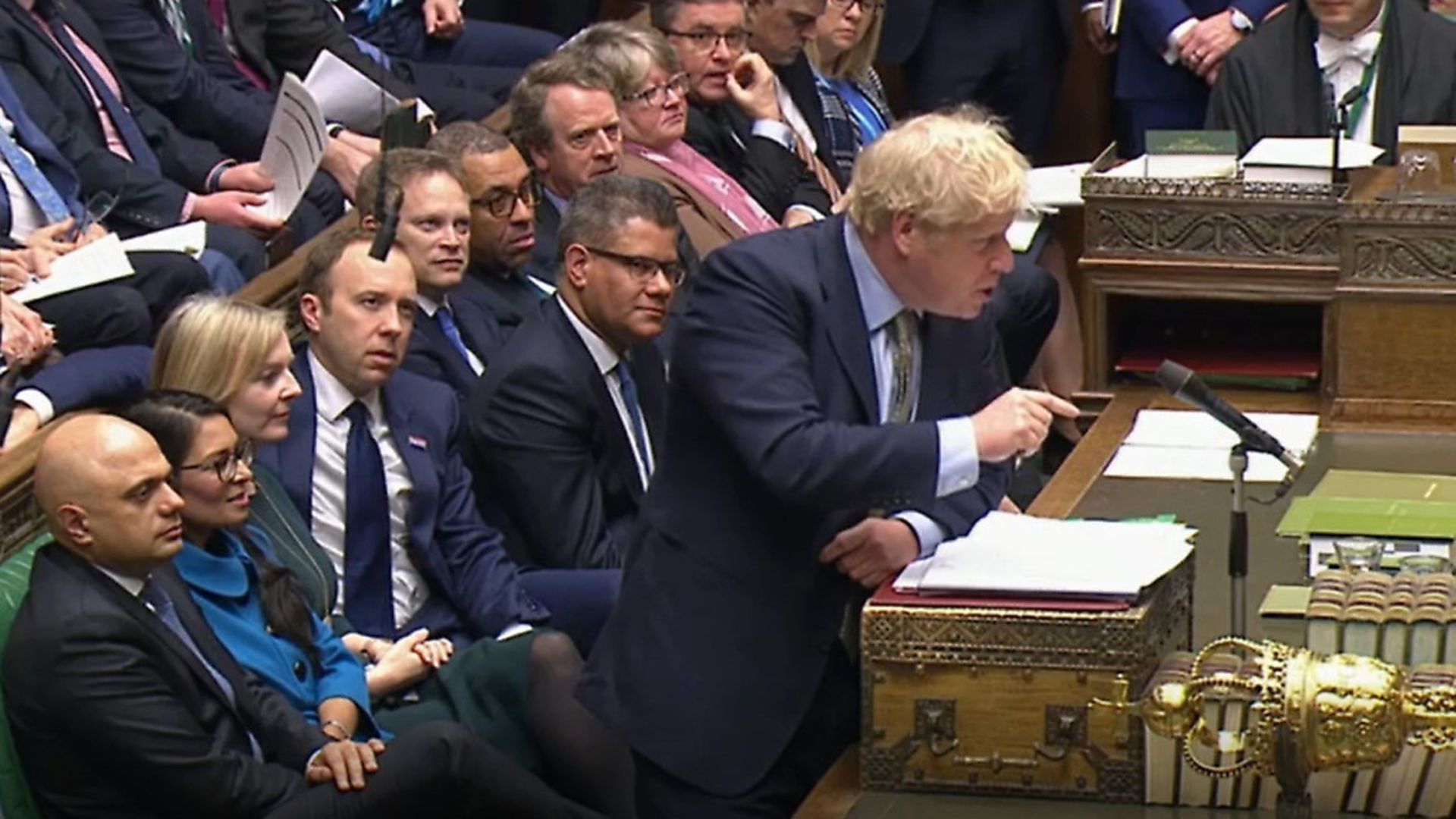 Boris Johnson in the House of Commons. Photograph: PA Wire. - Credit: PA Wire/PA Images
