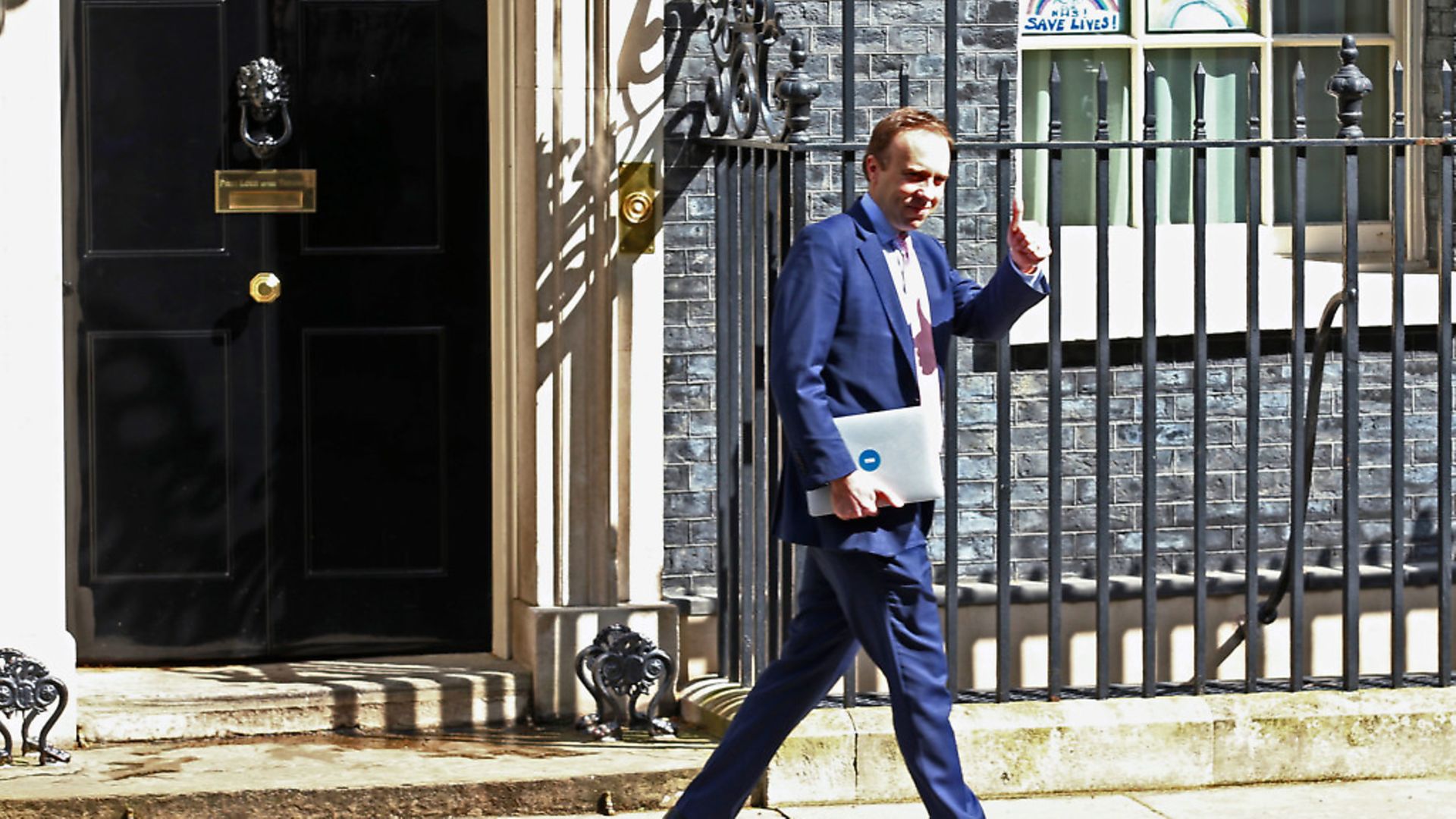 Health and Social Care Secretary Matt Hancock leaves Downing Street. Photograph: Yui Mok/PA Wire. - Credit: PA