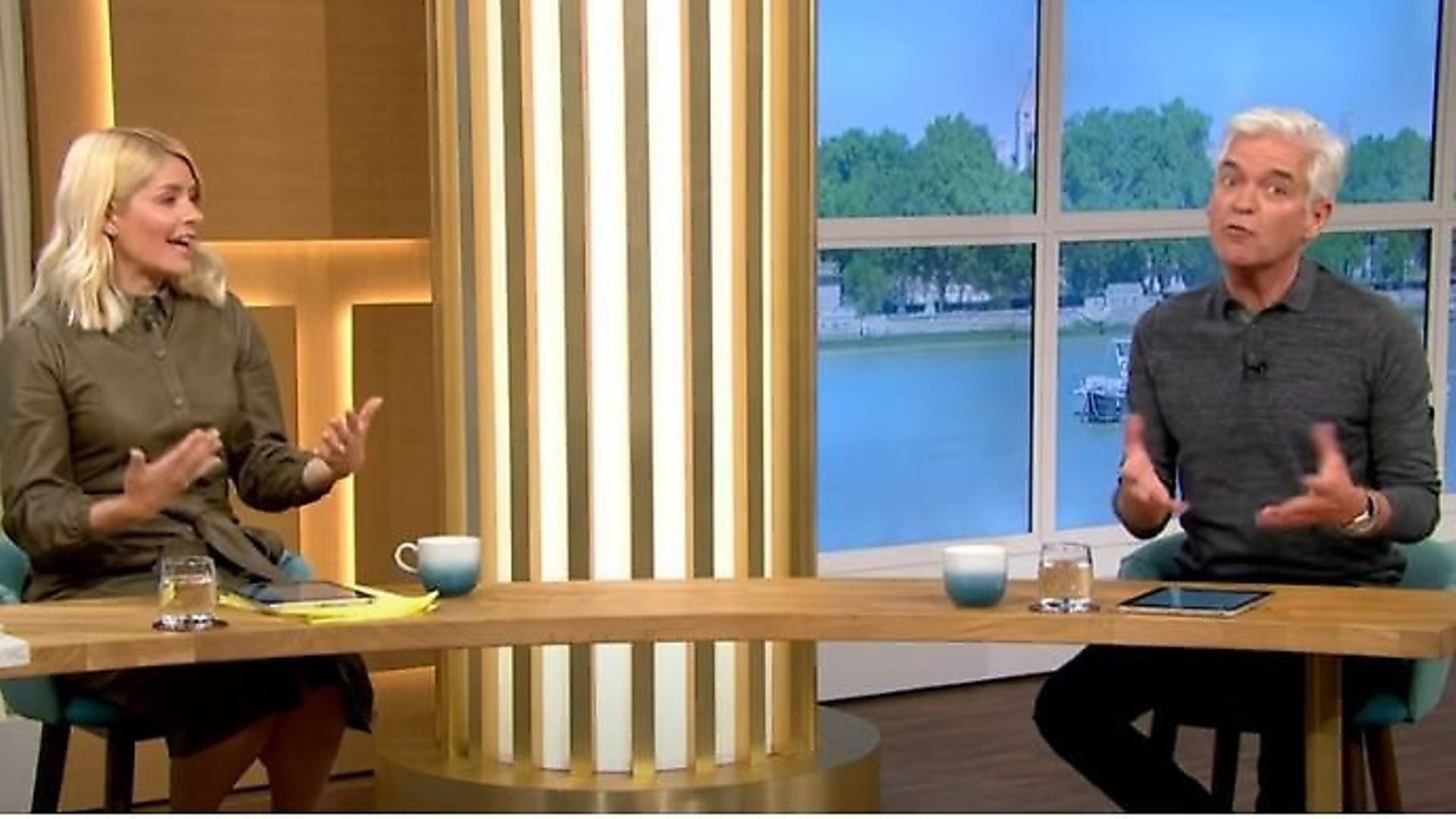 Philip Schofield fumes about Boris Johnson's lockdown announcement on This Morning. Photograph: ITV. - Credit: Archant