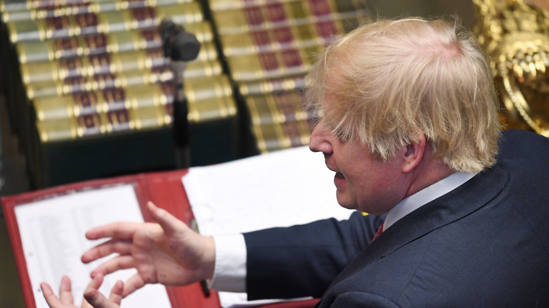 Boris Johnson in the House of Commons. Photograph: UK Parliament/Jessica Taylor - Credit: Archant