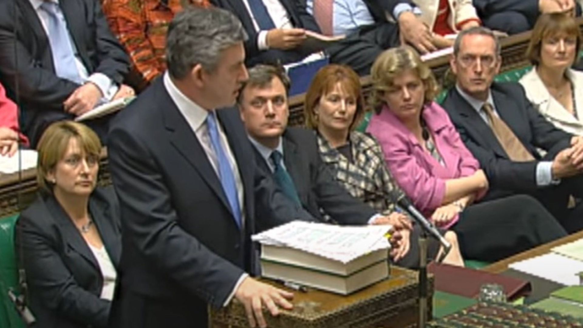 Gordon Brown speaking at prime minister's questions in the House of Commons (Pic: YouTube) - Credit: YouTube