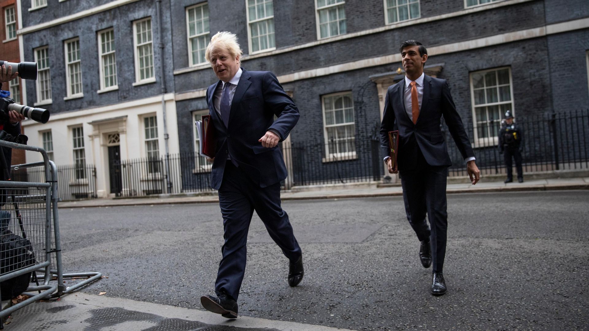 Prime Minister Boris Johnson and Chancellor Rishi Sunak - Credit: Getty Images