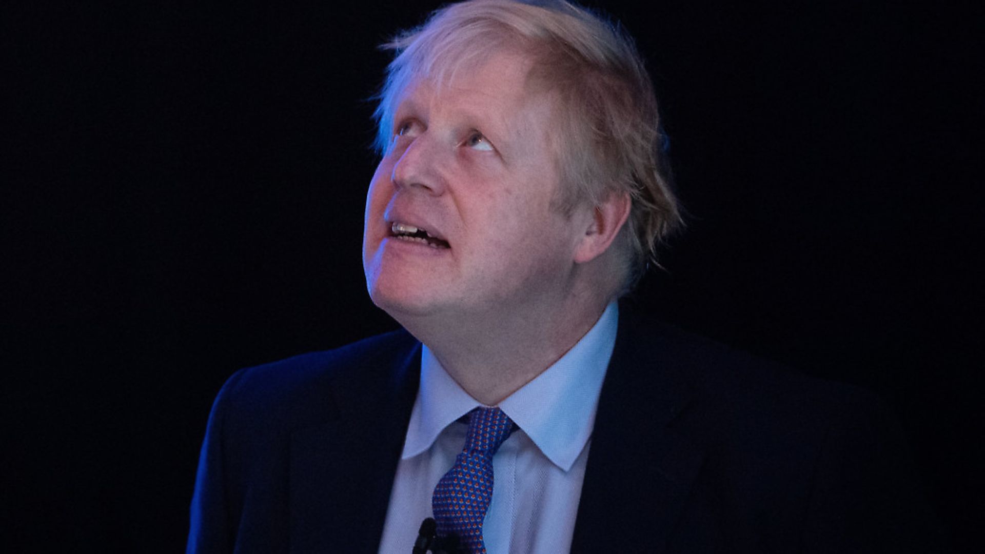 Prime minister Boris Johnson during the general election (Photo by Leon Neal/Getty Images) - Credit: Getty Images