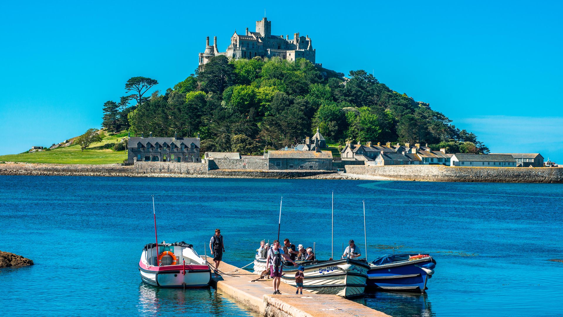 St Michael's Mount, Marazion, Cornwall - Credit: Education Images/Universal Image