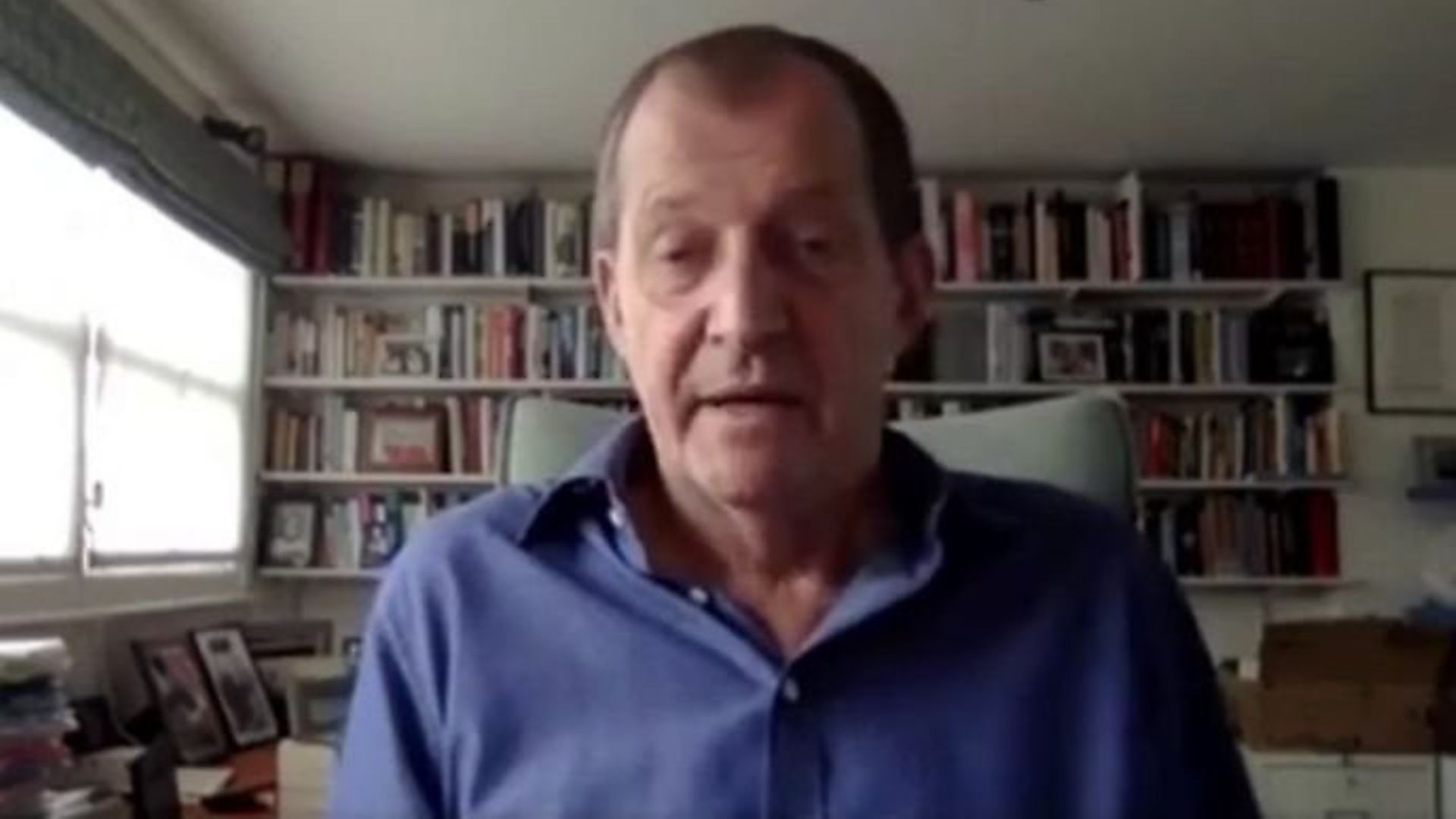 Alastair Campbell savages both Dominic Cummings and Boris Johnson. Photograph: Sky. - Credit: Archant