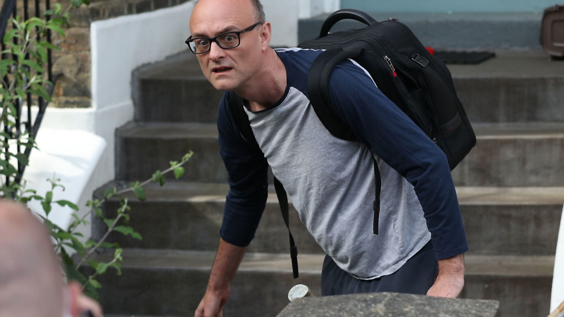 Dominic Cummings leaves his north London home the day after he a gave press conference over allegations he breached coronavirus lockdown restrictions. Photograph: Yui Mok/PA Wire. - Credit: PA
