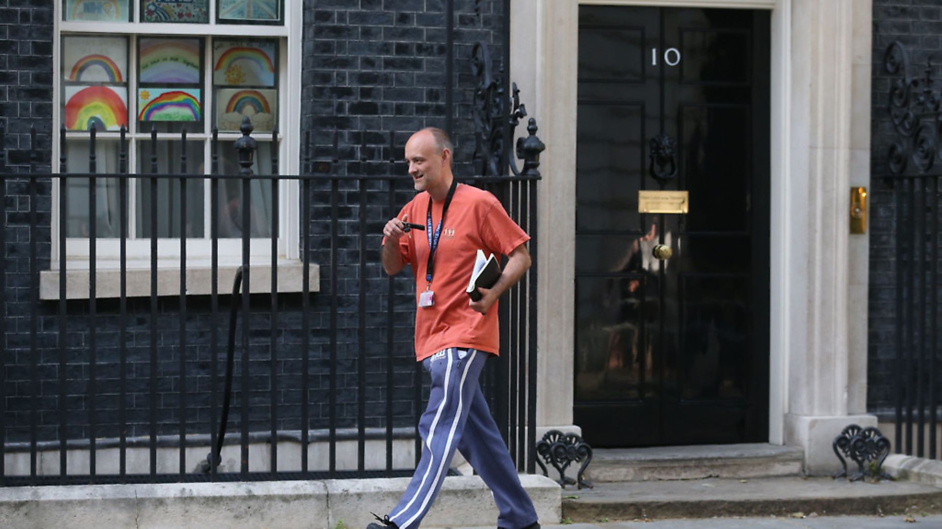 Number 10 Downing Street special advisor Dominic Cummings leaves 10 Downing Street. (Photo by ISABEL INFANTES/AFP via Getty Images) - Credit: AFP via Getty Images