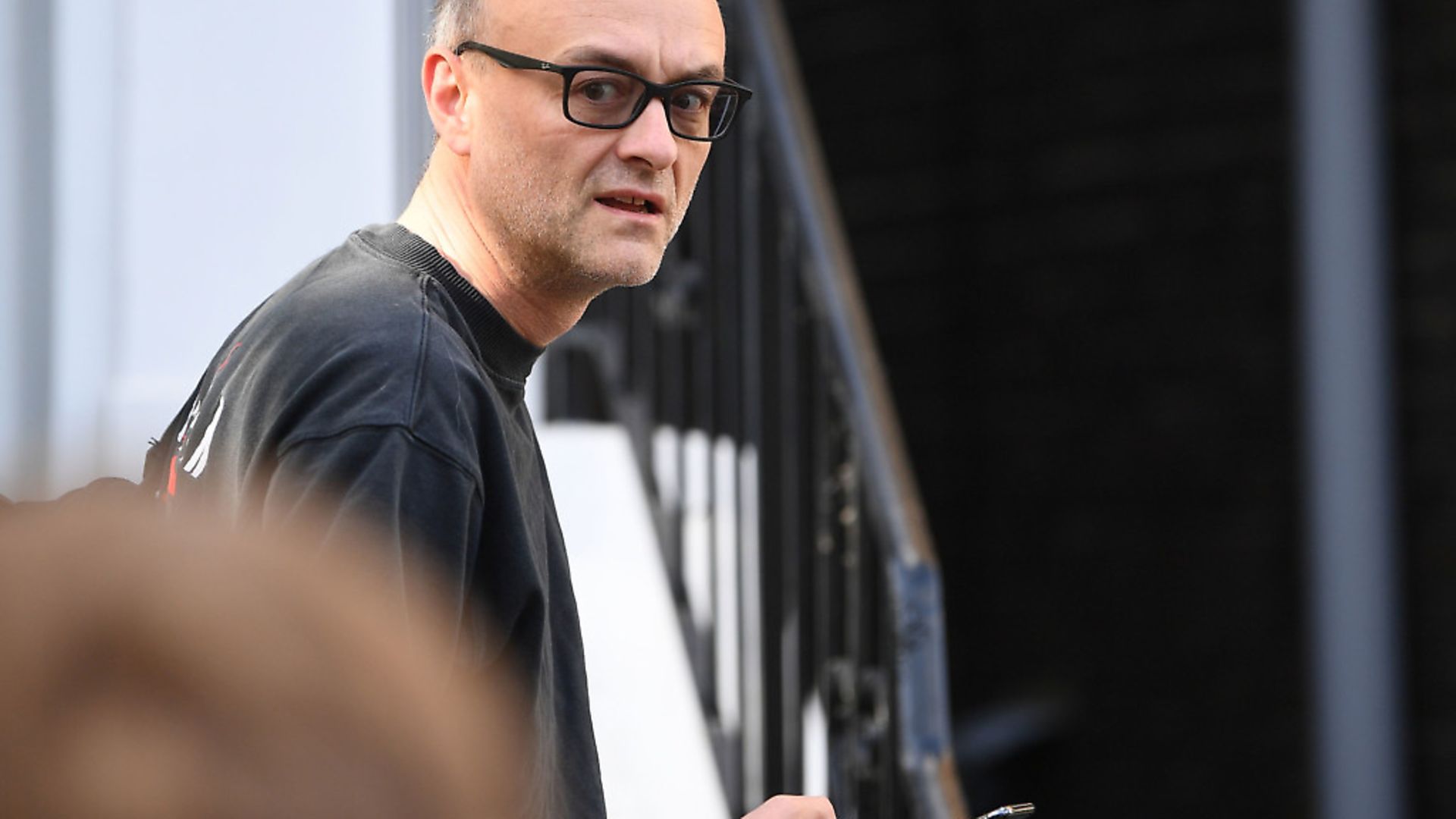 Prime Minister Boris Johnson's top aide Dominic Cummings leaves his north London home as the row over his trip to Durham during lockdown continues; Victoria Jones/PA Wire - Credit: PA