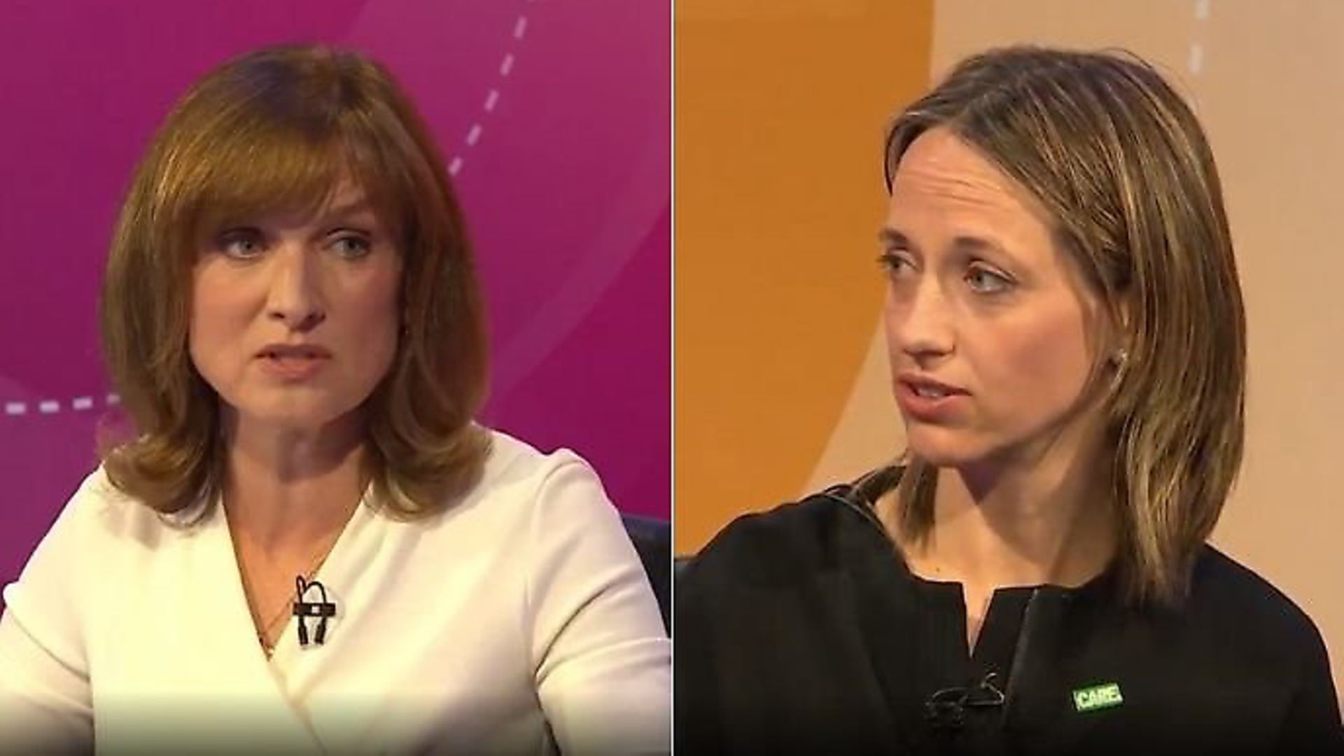 Helen Whately is questioned over the lockdown and Dominic Cummings' rule-breaking by Question Time's Fiona Bruce. Photograph: BBC. - Credit: Archant