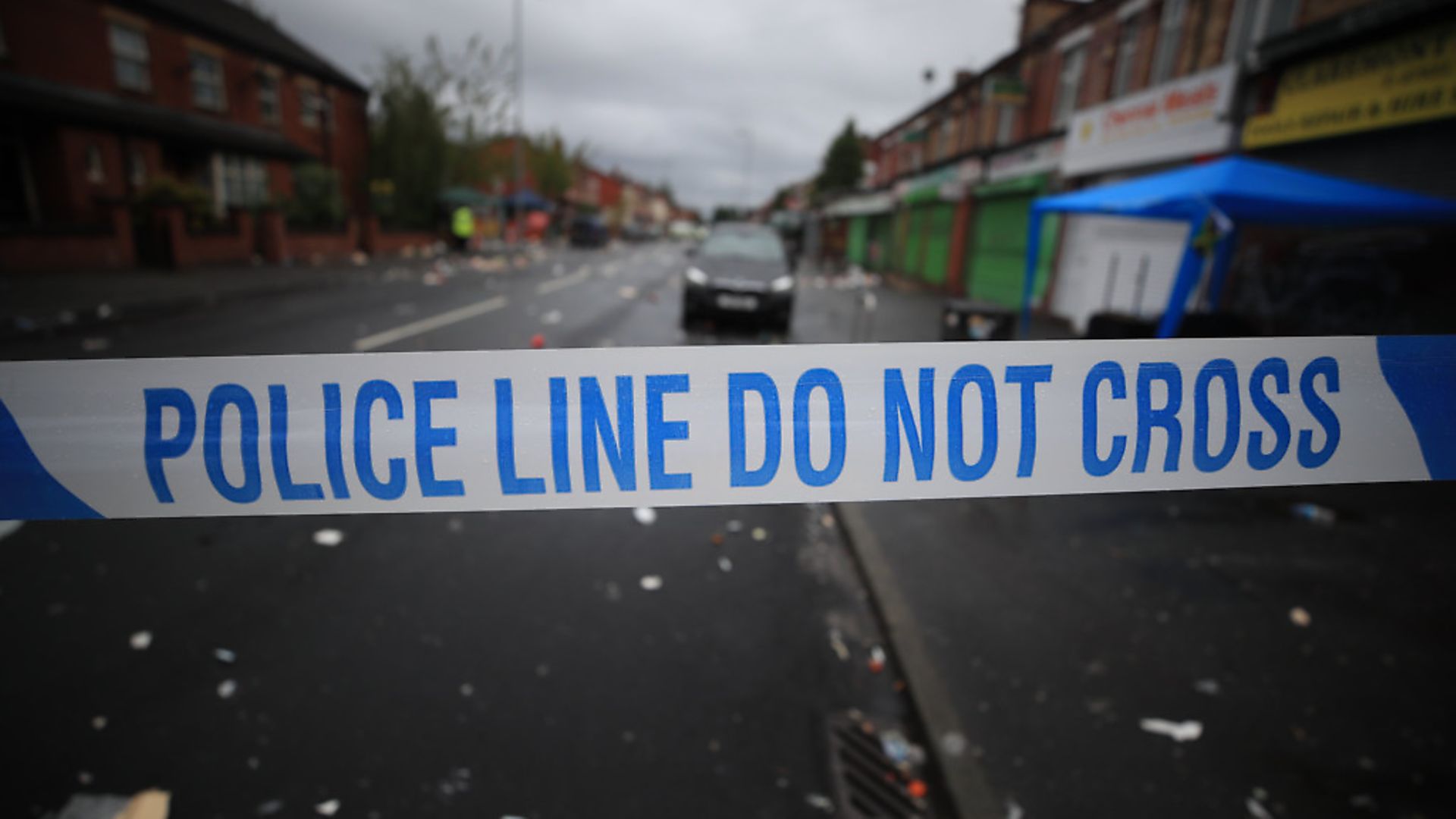 Police 'Do not cross' tape. Photograph: Peter Byrne/PA. - Credit: PA